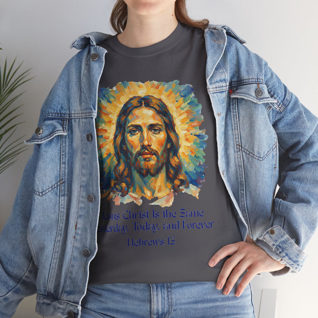 Jesus Portrait – Van Gogh Inspired Style Religious Inspirational Tee - Jesus Christ Design, Faith Shirt, Christian Clothing, Birthday Gift, Everyday Wear