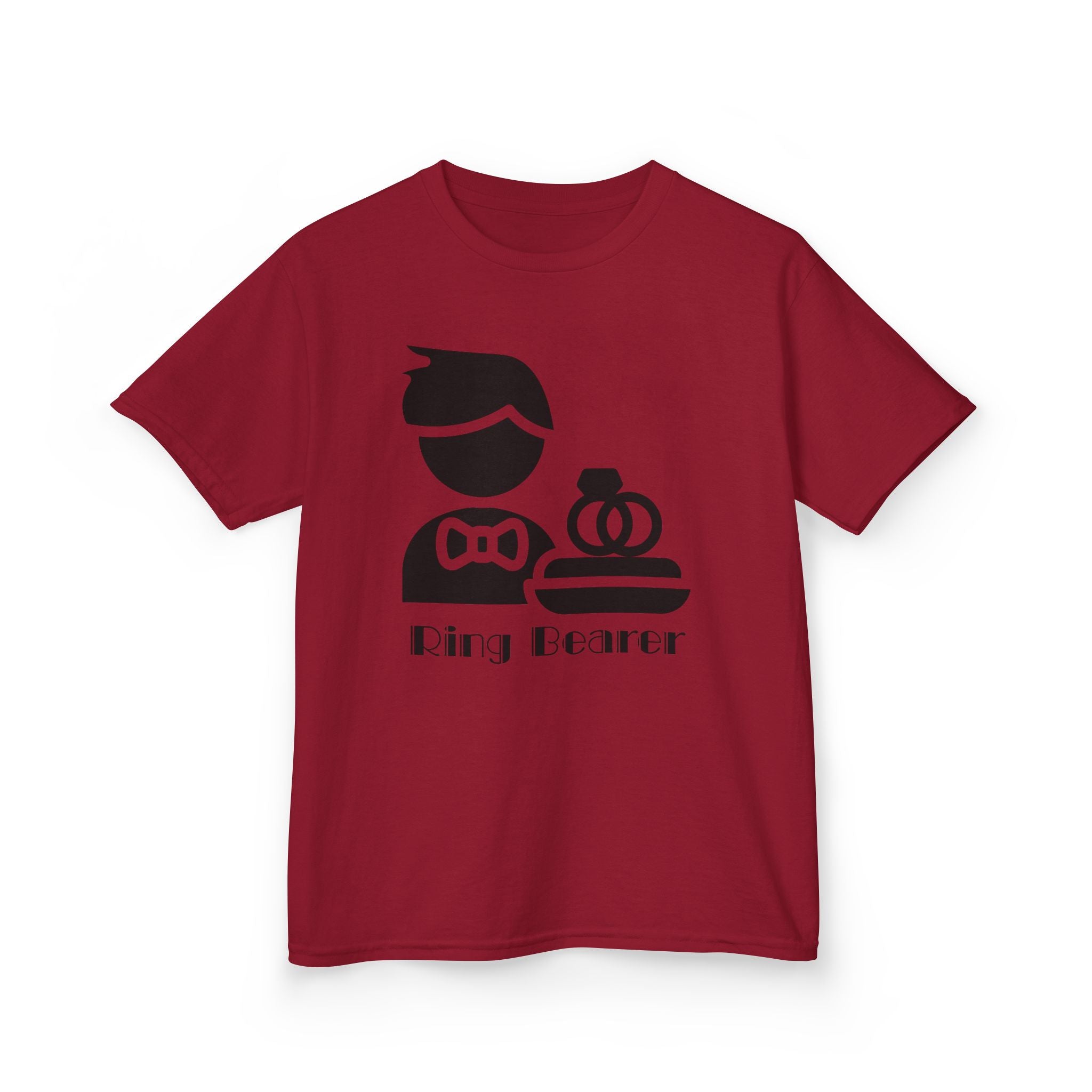 Kids Ring Bearer Tee - Perfect for Weddings, Flower Girl Outfits, Cute Kid’s Apparel, Wedding Party Shirts, Kids Event T-Shirt