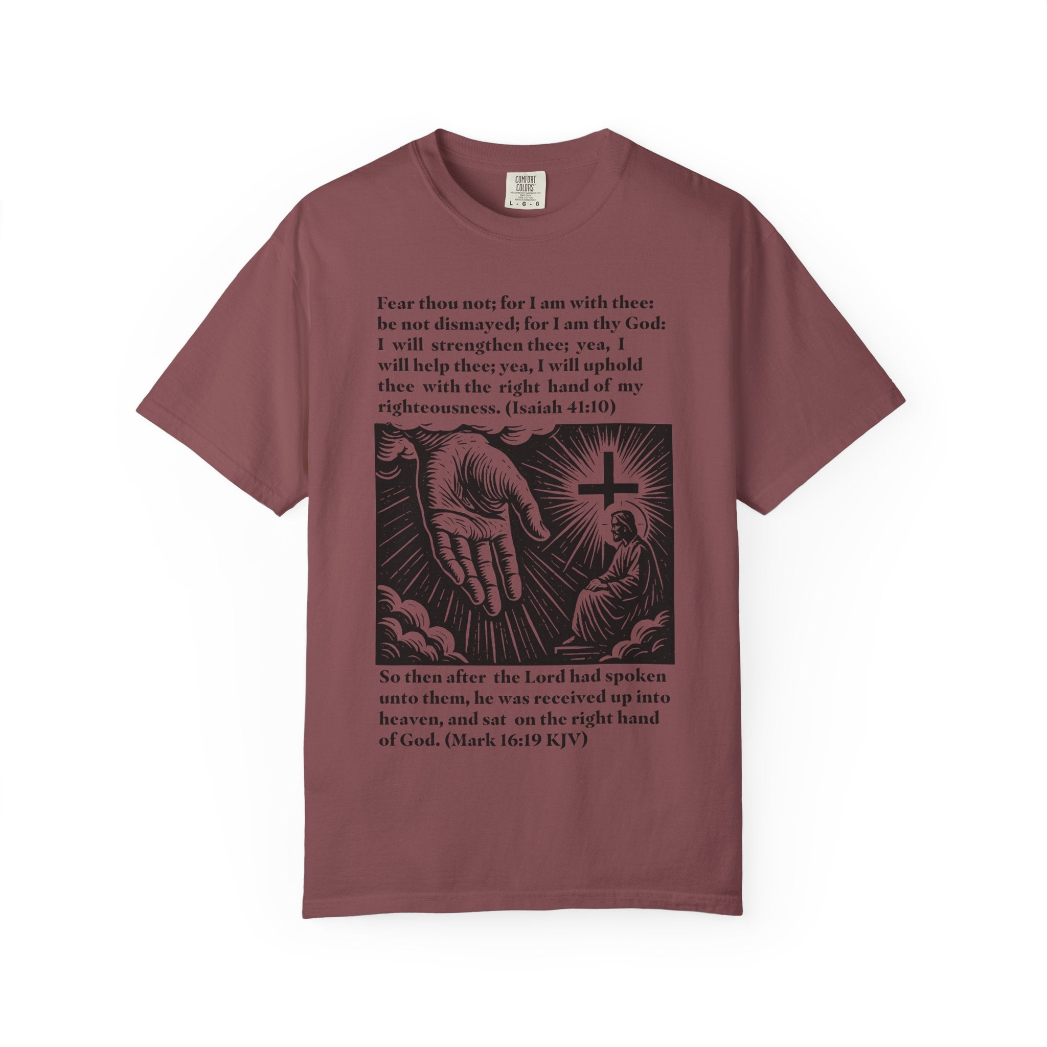 Inspirational Faith T-Shirt, Unisex Cotton Tee, Christian Gift, Spiritual Apparel, Motivational Quote Shirt, Religious Clothing