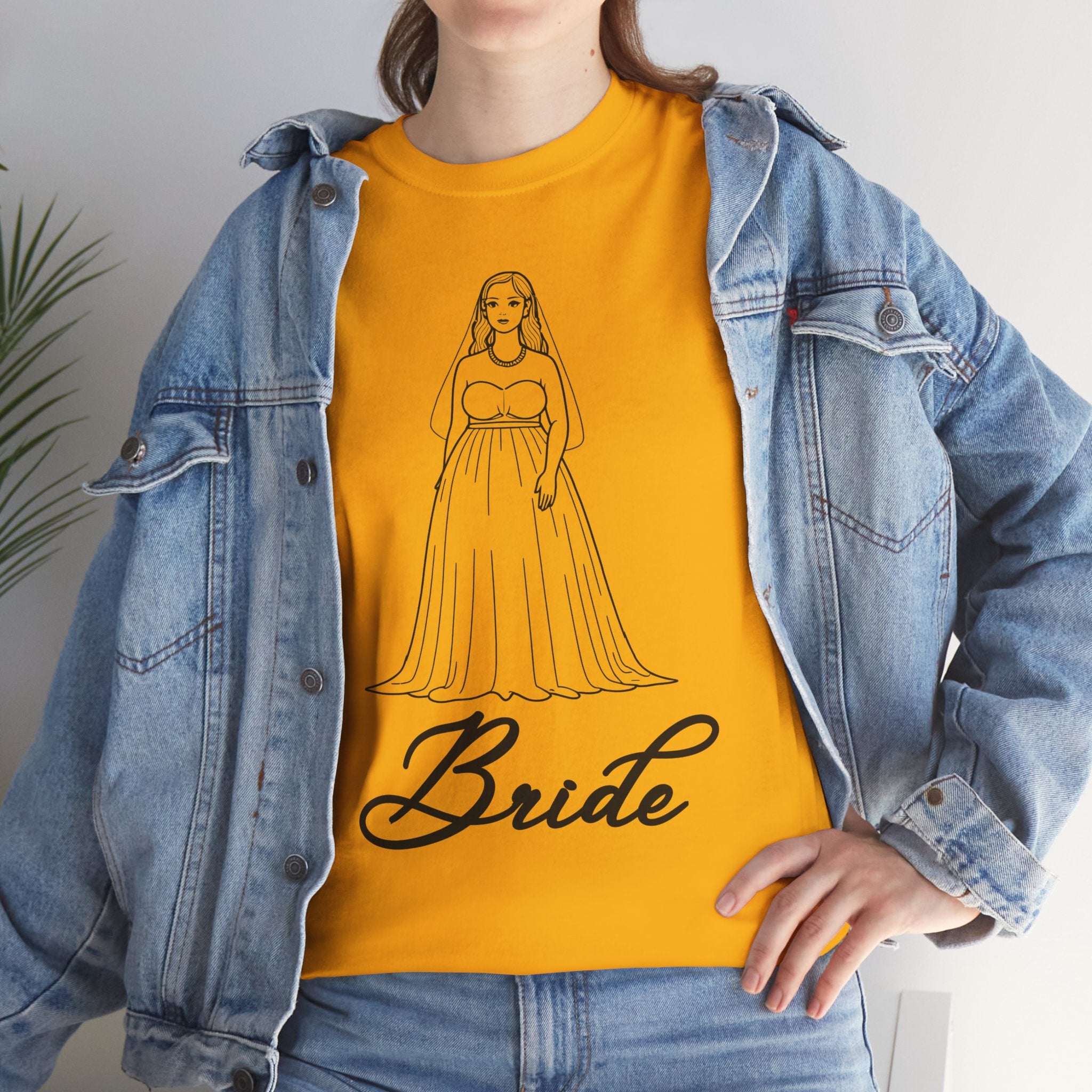 Bride Graphic Tee, Wedding Gift Shirt, Bridal Party Outfit, Engagement Celebration Top, Funny Bride Apparel, Unisex Heavy Cotton Tee