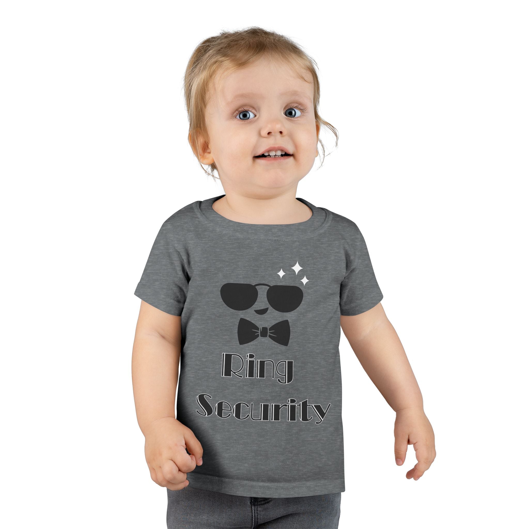 Toddler Security T-Shirt, Funny Toddler Tee, Kids Birthday Gift, Toddler Outfit, Baby Shower Gift, Little Ring Bearer Shirt