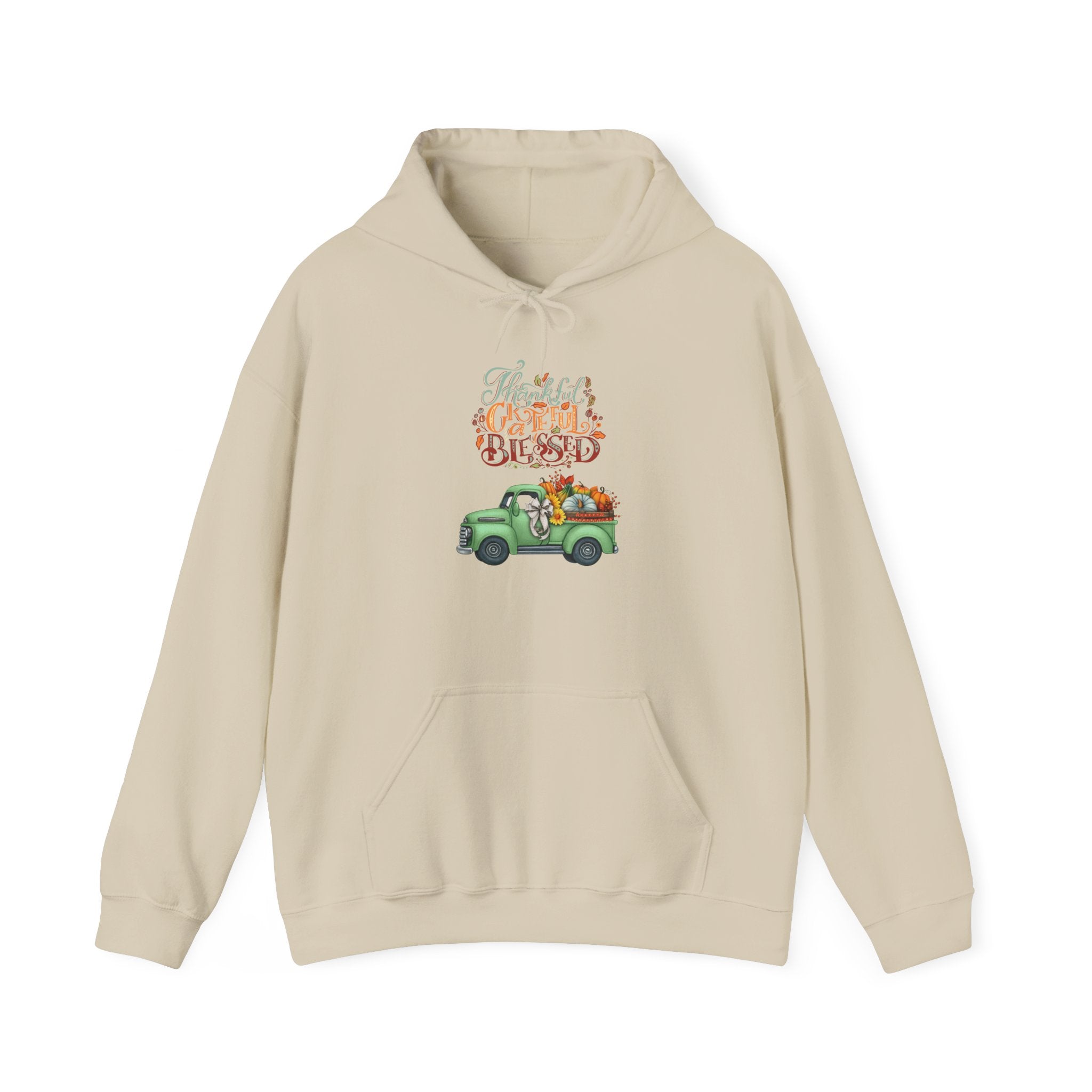 Festive Truck Sweatshirt - Cozy Holiday Hoodie, Winter Gift, Christmas Apparel, Unisex Clothing, Seasonal Fashion