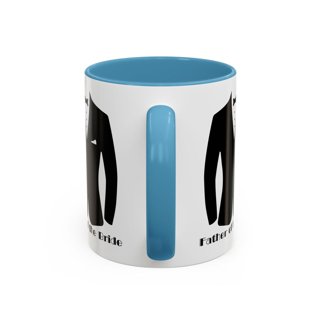 Father of the Bride Mug  11, 15oz| Wedding Day Gift | Elegant Keepsake for Dad