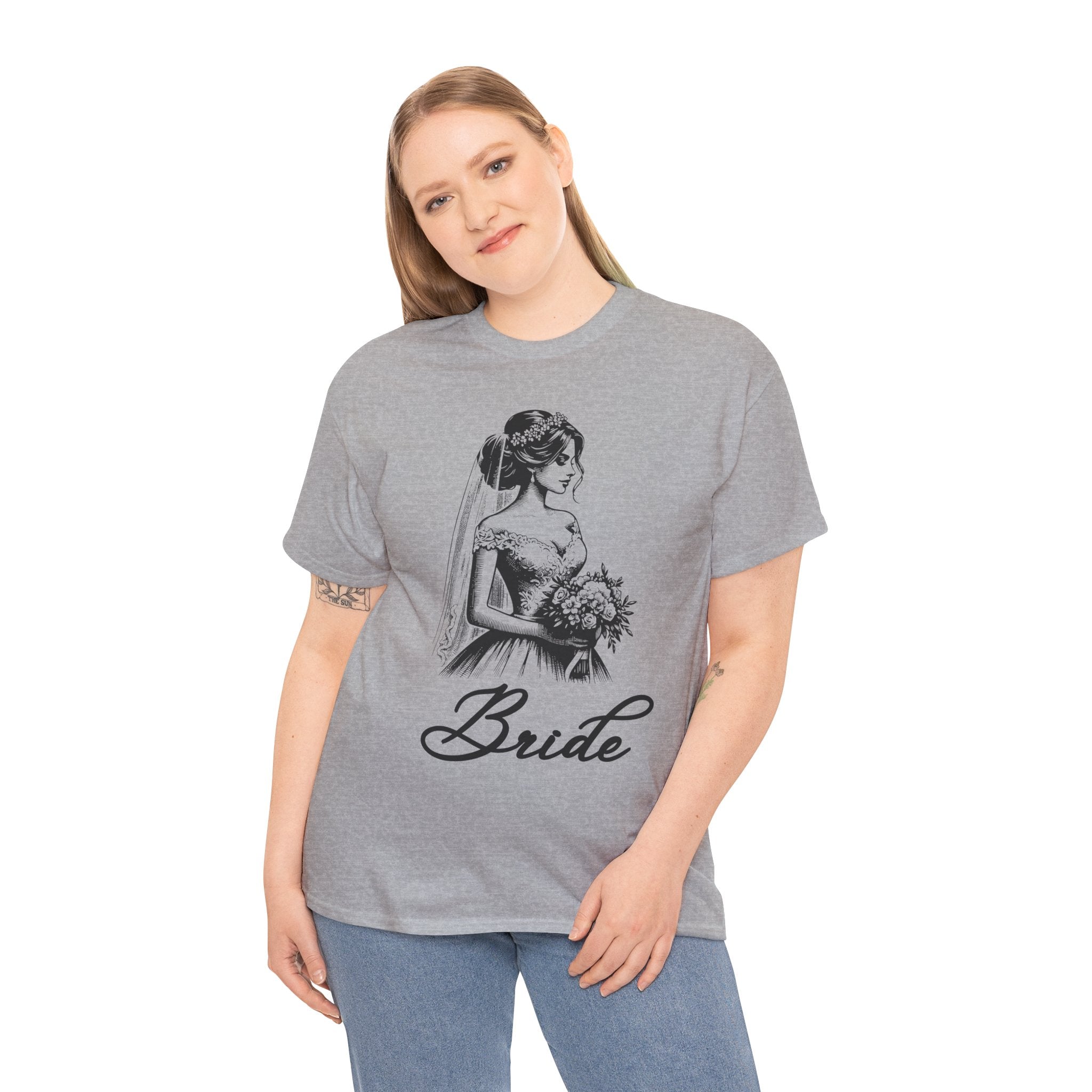 Bride Graphic Tee, Wedding Gift T-Shirt, Bridal Party Apparel, Engagement Celebration Shirt, Bride-to-Be Outfit
