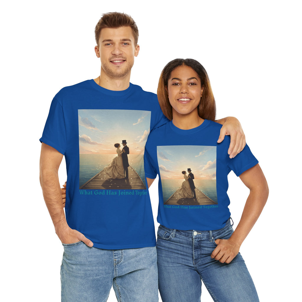 Wedding Anniversary Unisex Cotton Tee, Love Shirt, Couples Gift, Engagement Gift, Bridal Clothing, Marriage Celebration Tee