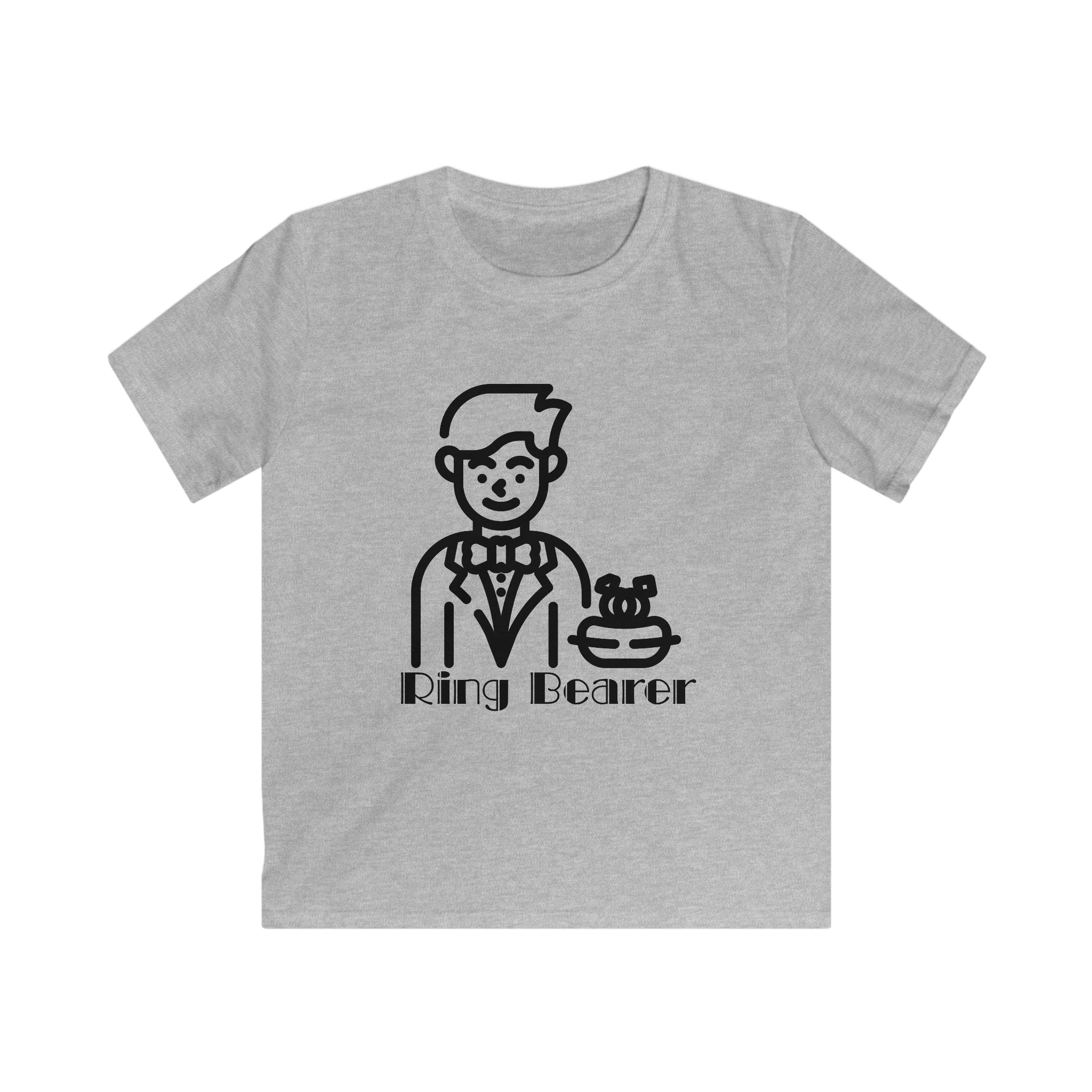 Ring Bearer Kids Tee for Weddings, Cute Kids T-Shirt, Flower Girl Gift, Birthday Party Outfit, Family Wedding Attire