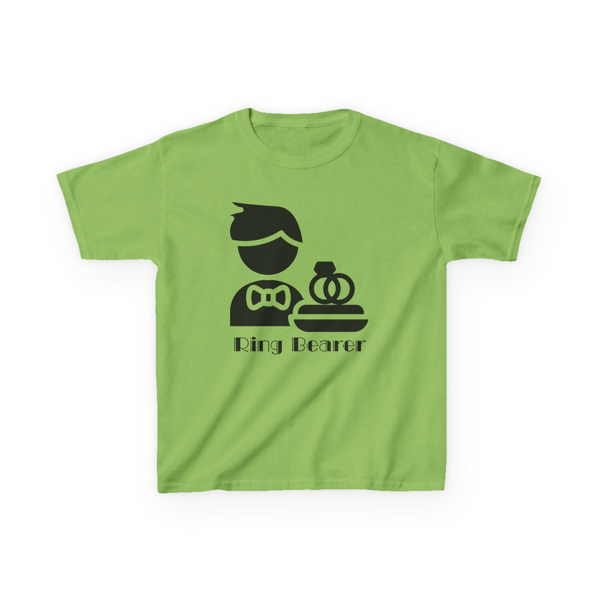 Kids Ring Bearer Tee - Perfect for Weddings, Flower Girl Outfits, Cute Kid’s Apparel, Wedding Party Shirts, Kids Event T-Shirt