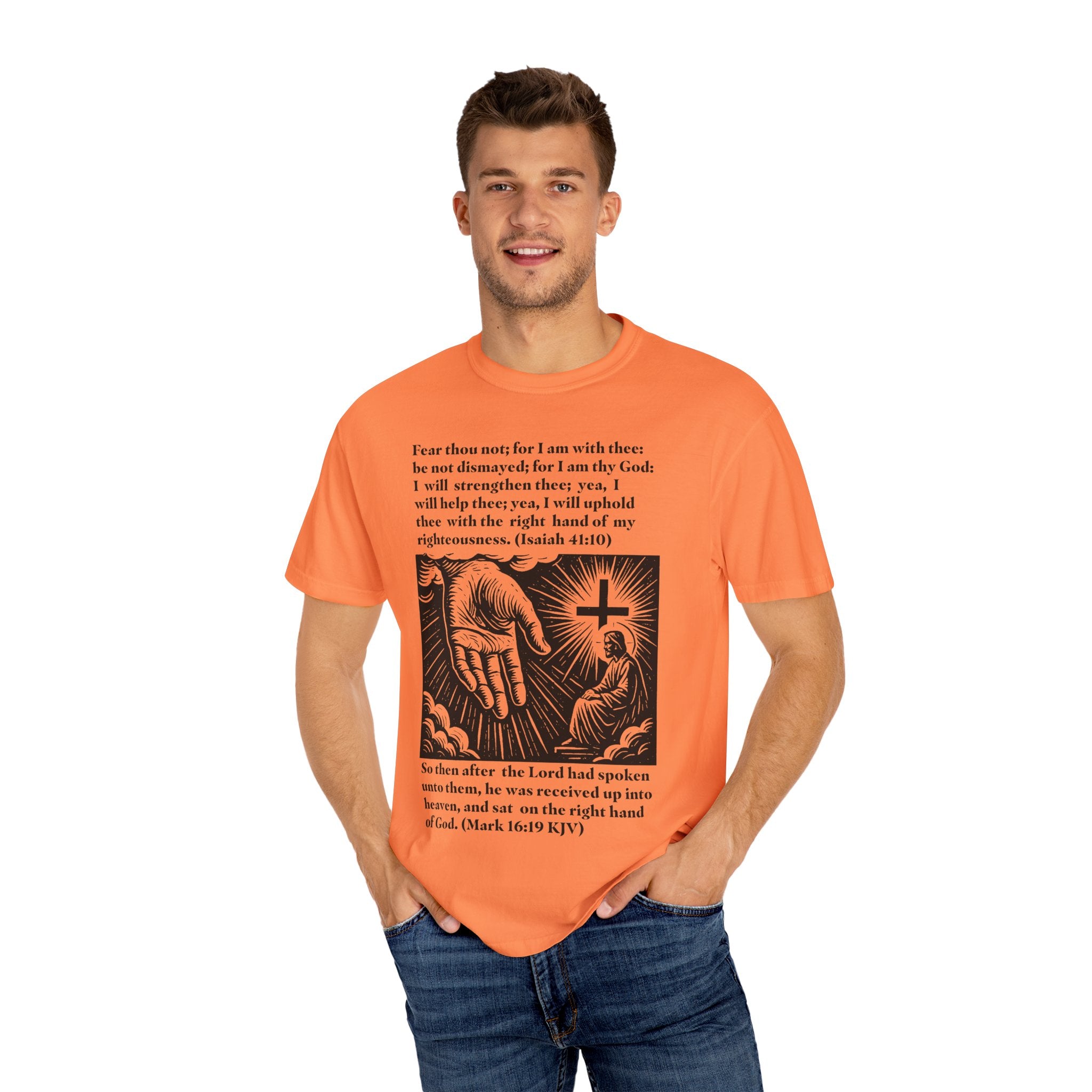 Inspirational Faith T-Shirt, Unisex Cotton Tee, Christian Gift, Spiritual Apparel, Motivational Quote Shirt, Religious Clothing