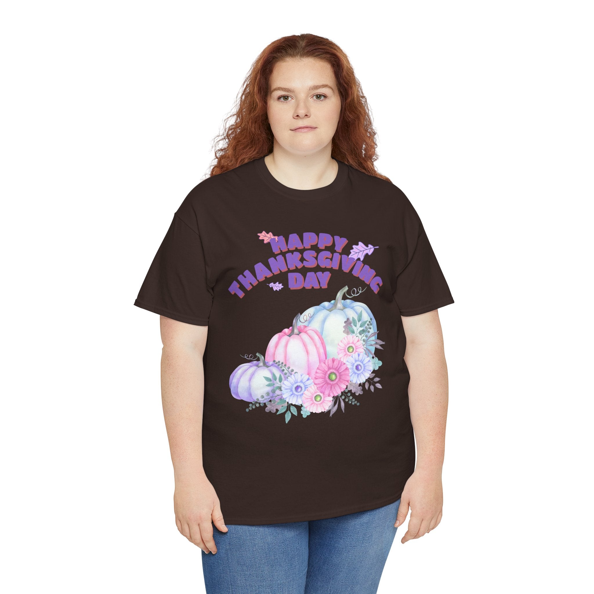 Thanksgiving Celebration Tee, Happy Thanksgiving Day Shirt, Fall T-Shirt, Holiday Gift, Unisex Cotton Top, Autumn Fashion