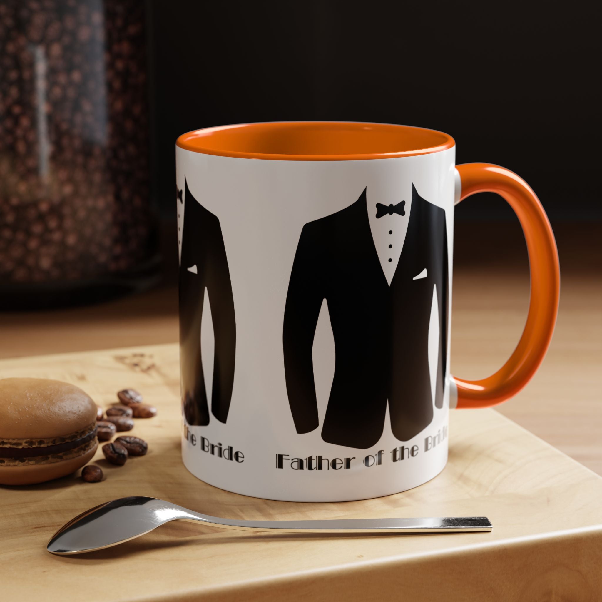Father of the Bride Mug  11, 15oz| Wedding Day Gift | Elegant Keepsake for Dad