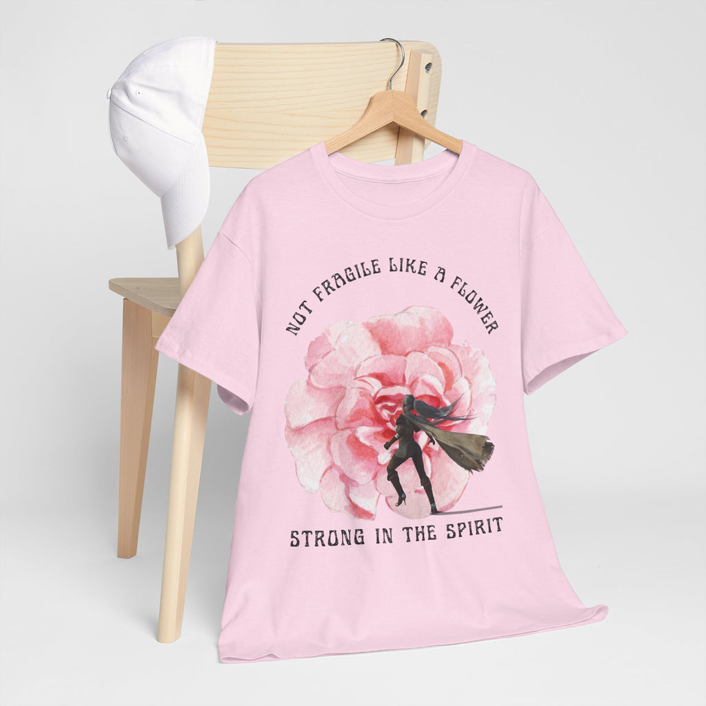 Floral Empowerment Tee, Not Fragile Like a Flower, Strong in the Spirit Shirt, Inspirational Unisex T-Shirt, Gift for Women, [...]