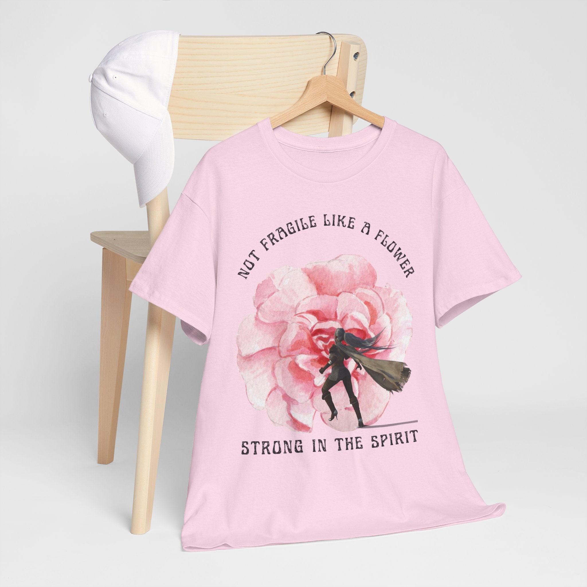 Floral Empowerment Tee, Not Fragile Like a Flower, Strong in the Spirit Shirt, Inspirational Unisex T-Shirt, Gift for Women, [...]