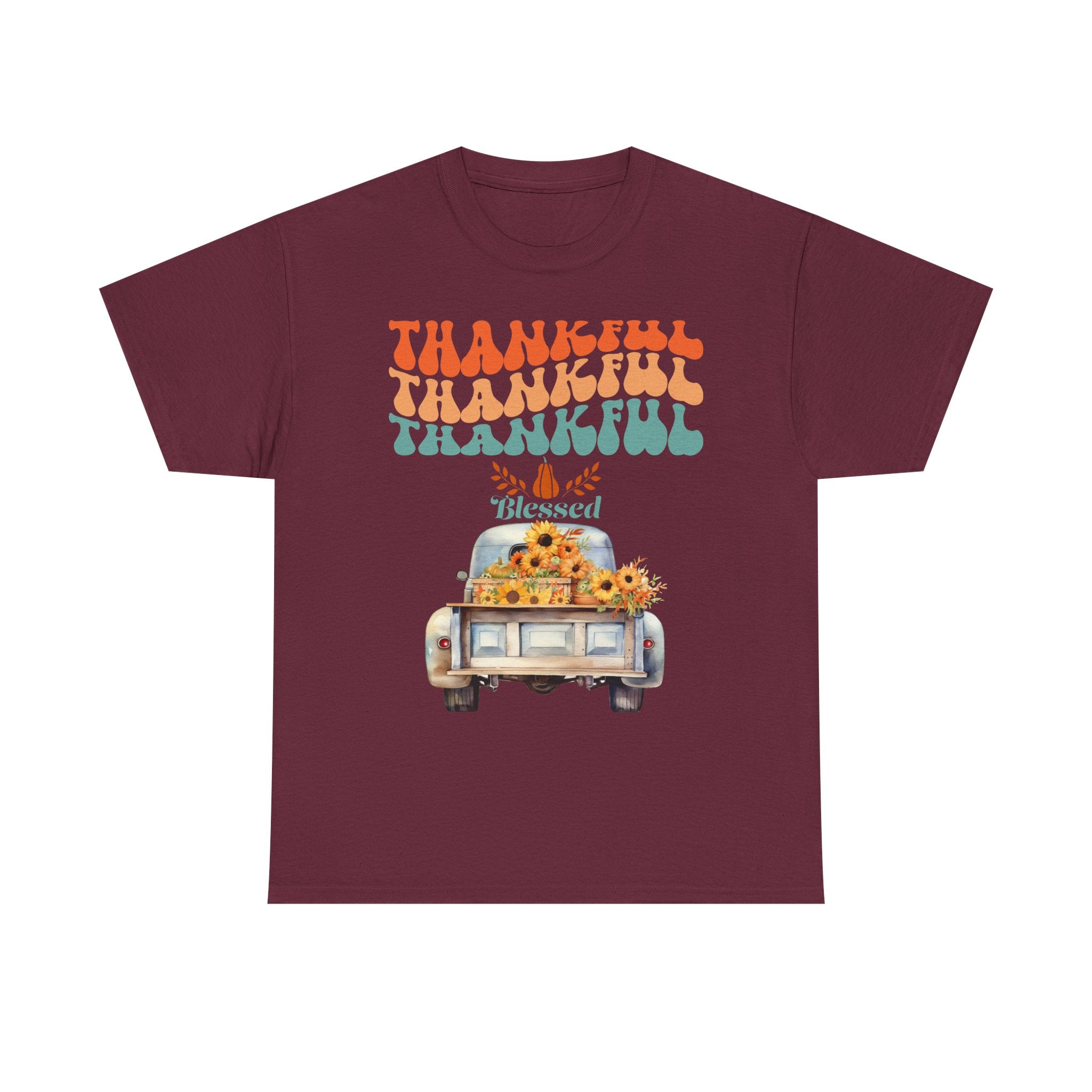 Thankful Vibes Unisex Tee - Perfect for Thanksgiving, Gratitude, Casual Wear, Gifts, Summer Days