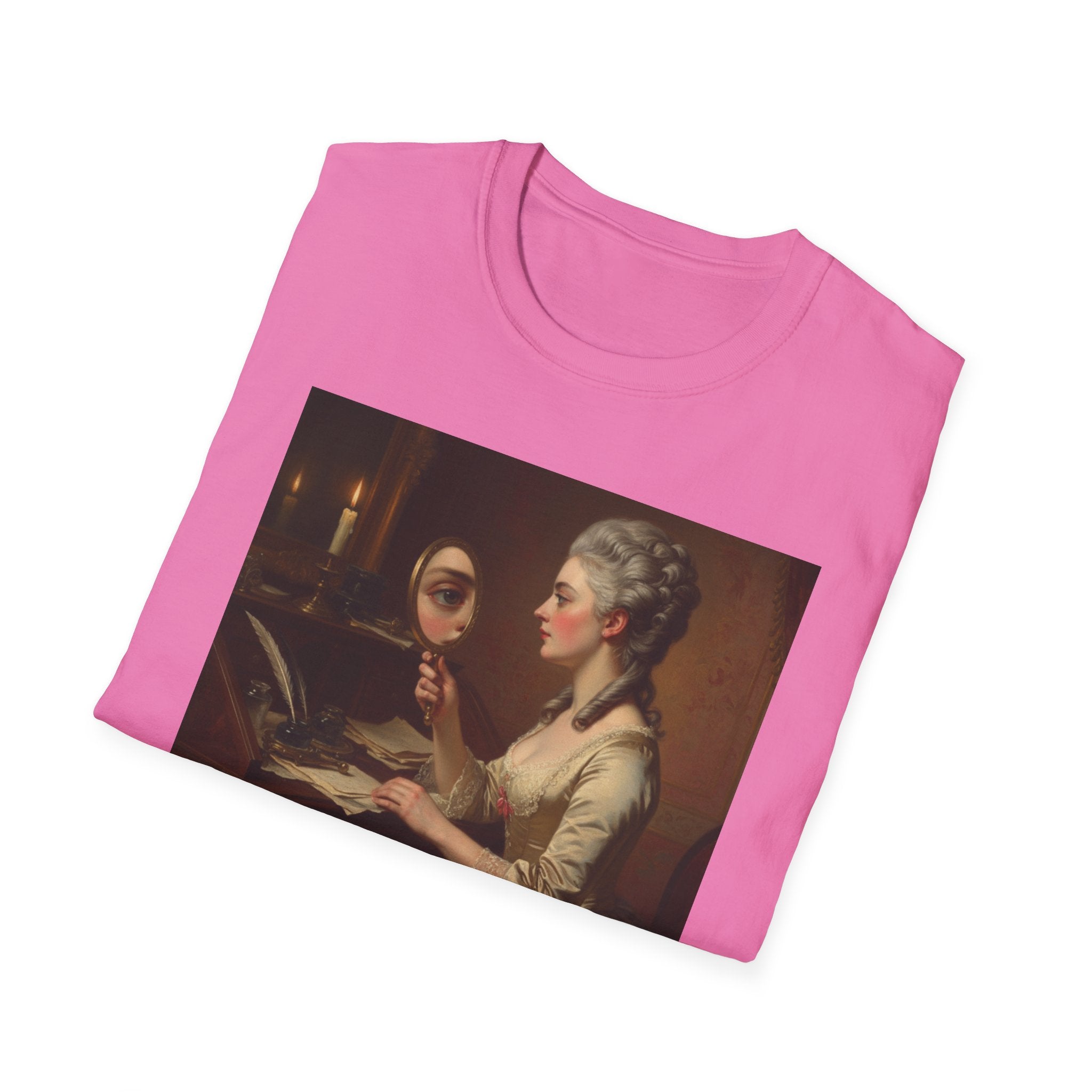 Artistic Vintage T-Shirt with 'A Gaze, Endless Stories' Design, Perfect for Art Lovers, Gifts, Casual Wear, Museum Visits, Art Class