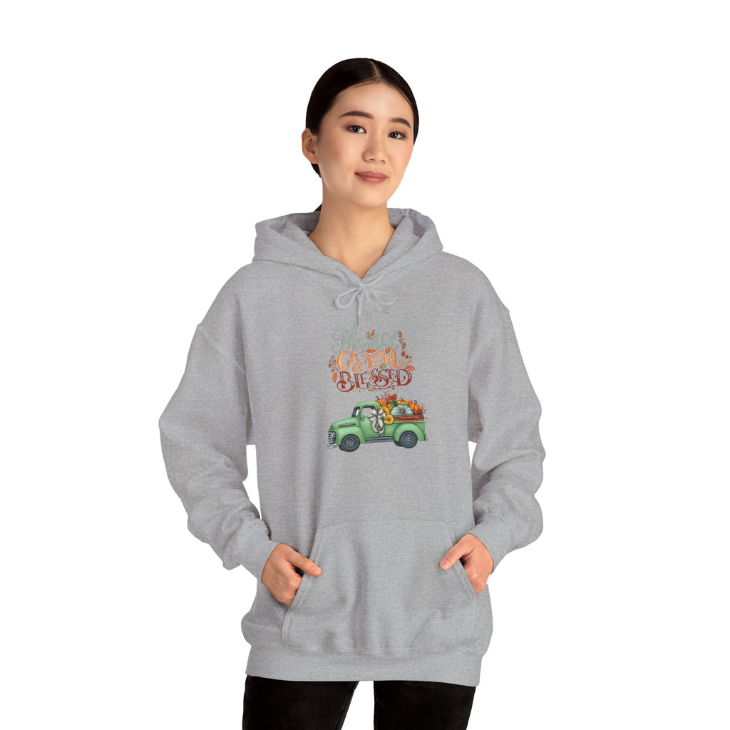 Festive Truck Sweatshirt - Cozy Holiday Hoodie, Winter Gift, Christmas Apparel, Unisex Clothing, Seasonal Fashion