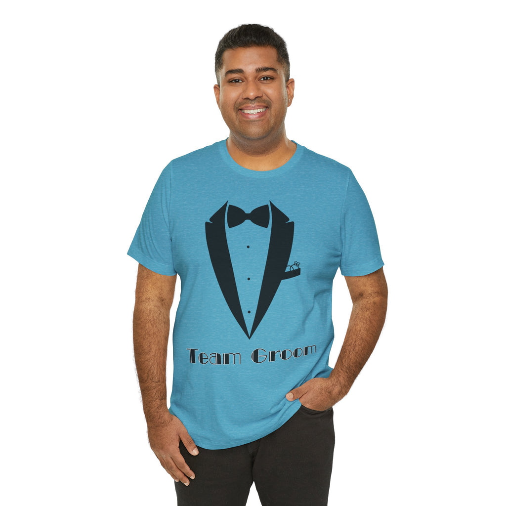 Team Groom Wedding T-Shirt, Perfect for Groomsmen, Bachelor Party, Wedding Events, Groom Attire, Engagement Celebration