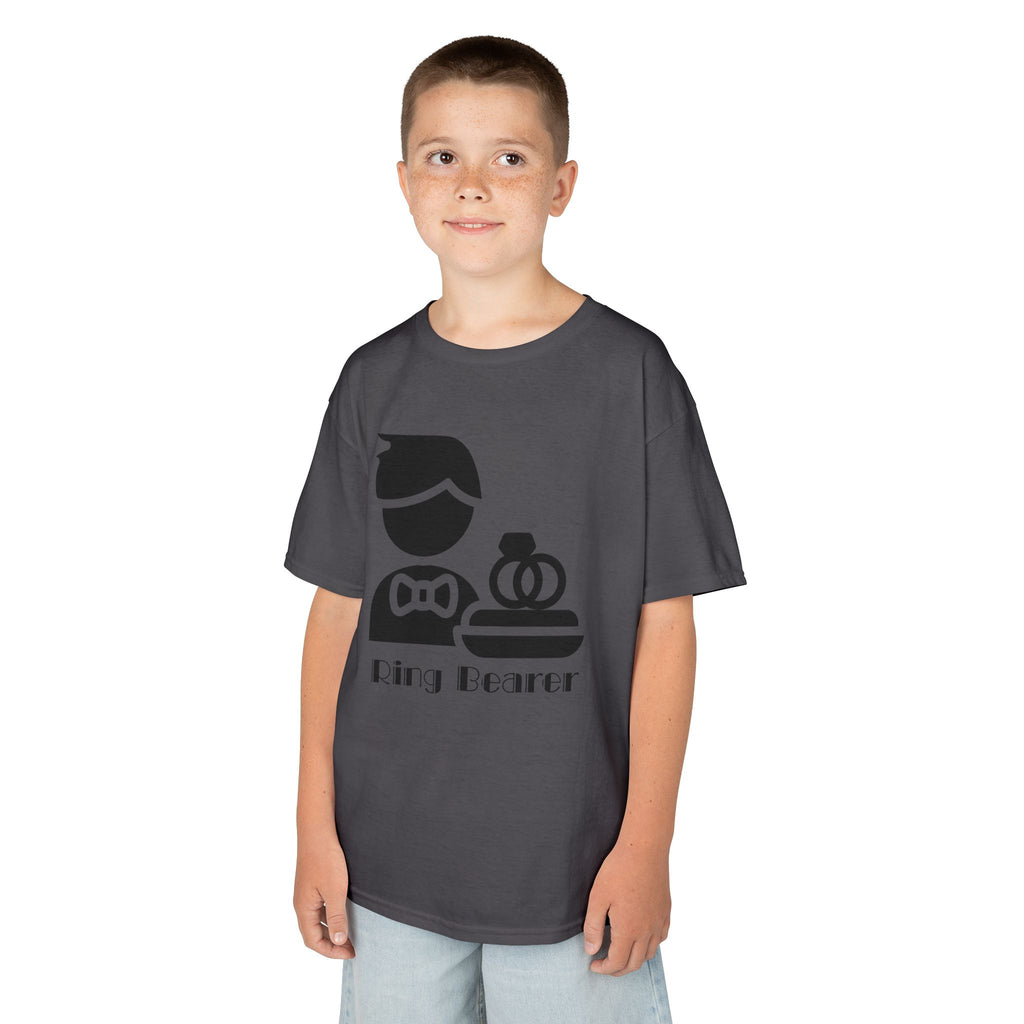 Kids Ring Bearer Tee - Perfect for Weddings, Flower Girl Outfits, Cute Kid’s Apparel, Wedding Party Shirts, Kids Event T-Shirt