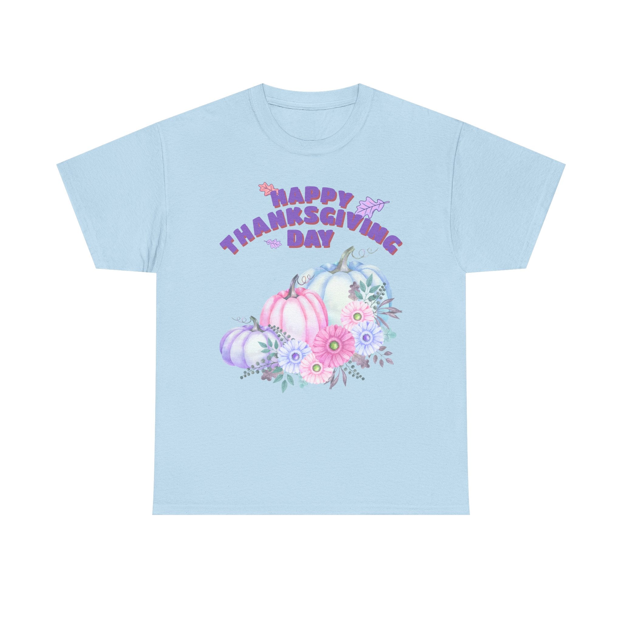 Thanksgiving Celebration Tee, Happy Thanksgiving Day Shirt, Fall T-Shirt, Holiday Gift, Unisex Cotton Top, Autumn Fashion