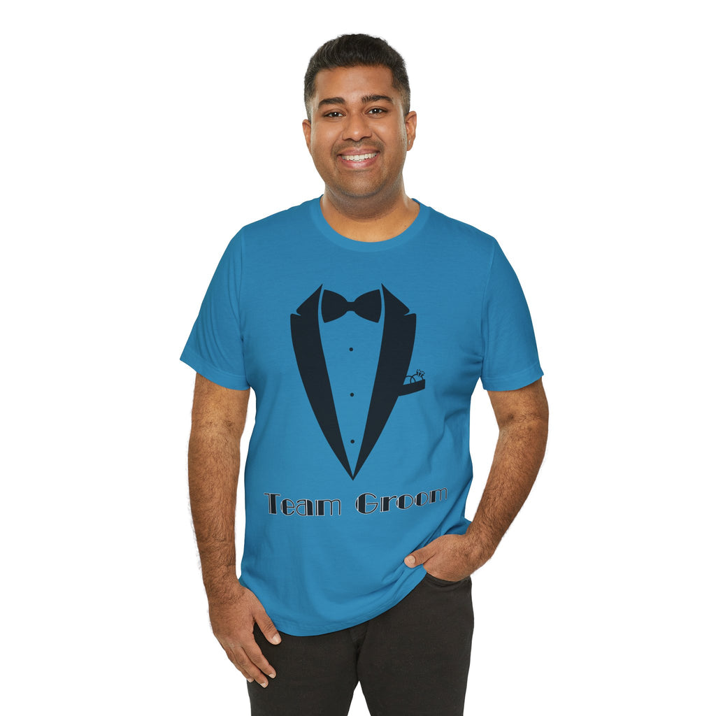 Team Groom Wedding T-Shirt, Perfect for Groomsmen, Bachelor Party, Wedding Events, Groom Attire, Engagement Celebration