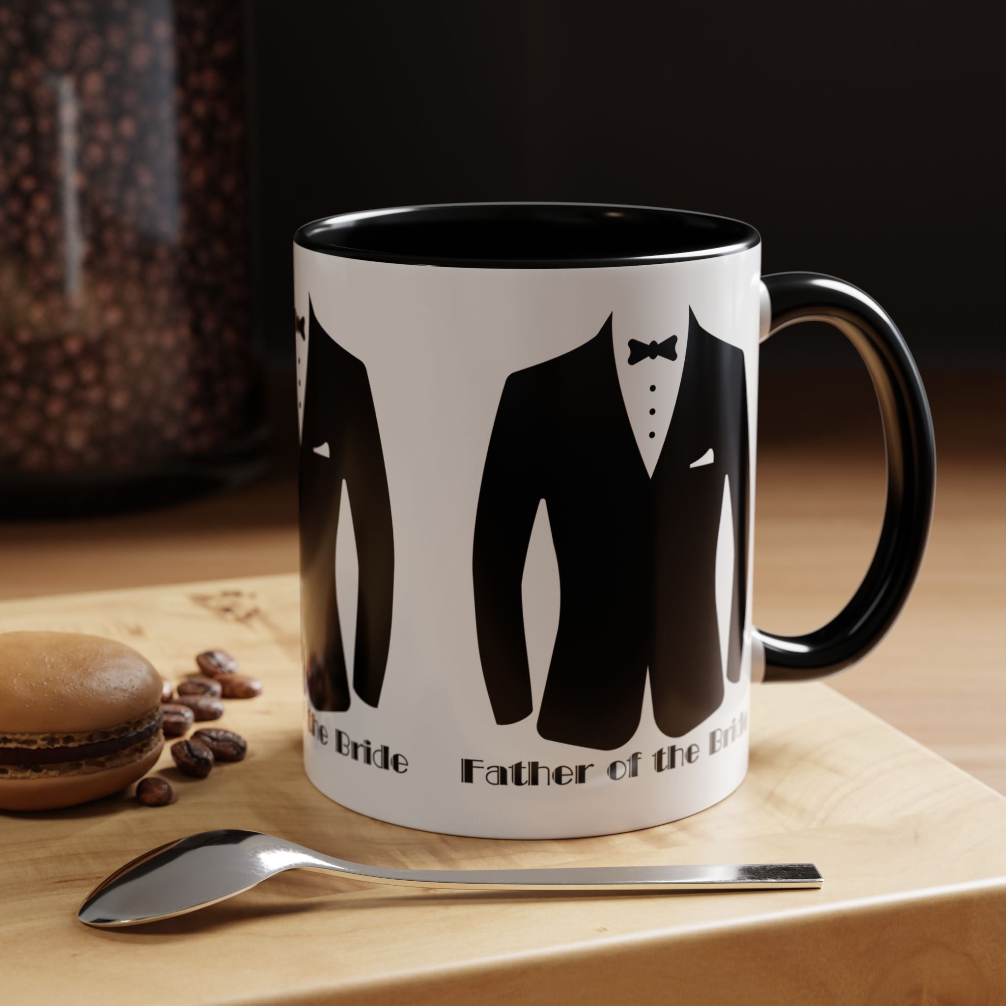 Father of the Bride Mug  11, 15oz| Wedding Day Gift | Elegant Keepsake for Dad