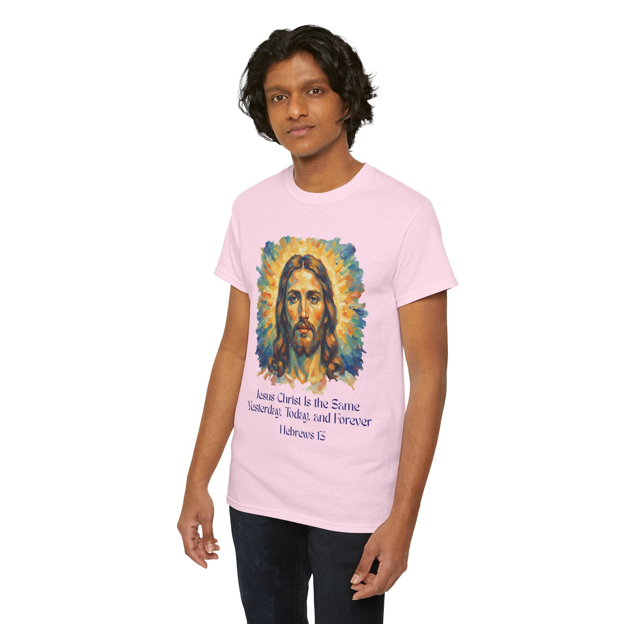 Jesus Portrait – Van Gogh Inspired Style Religious Inspirational Tee - Jesus Christ Design, Faith Shirt, Christian Clothing, Birthday Gift, Everyday Wear