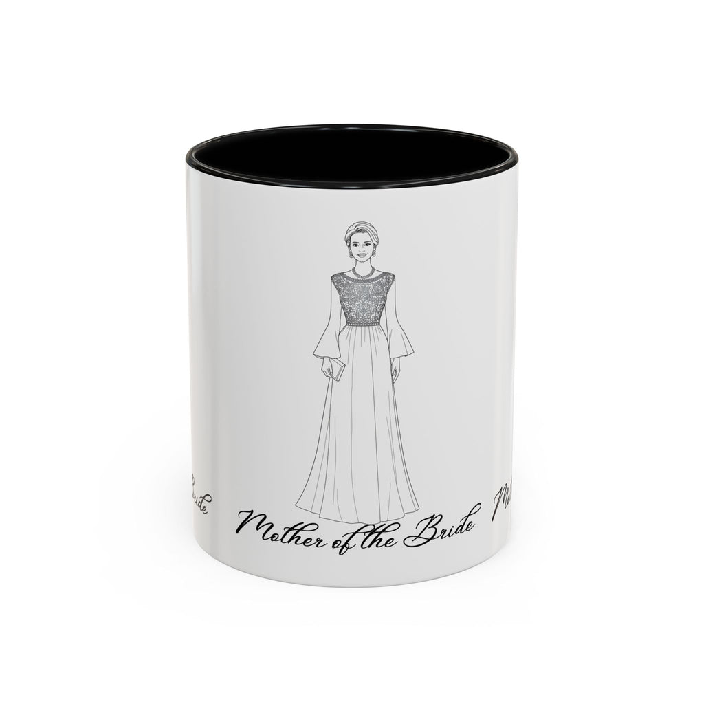 Mother of the Bride -Accent Coffee Mug (11, 15oz)