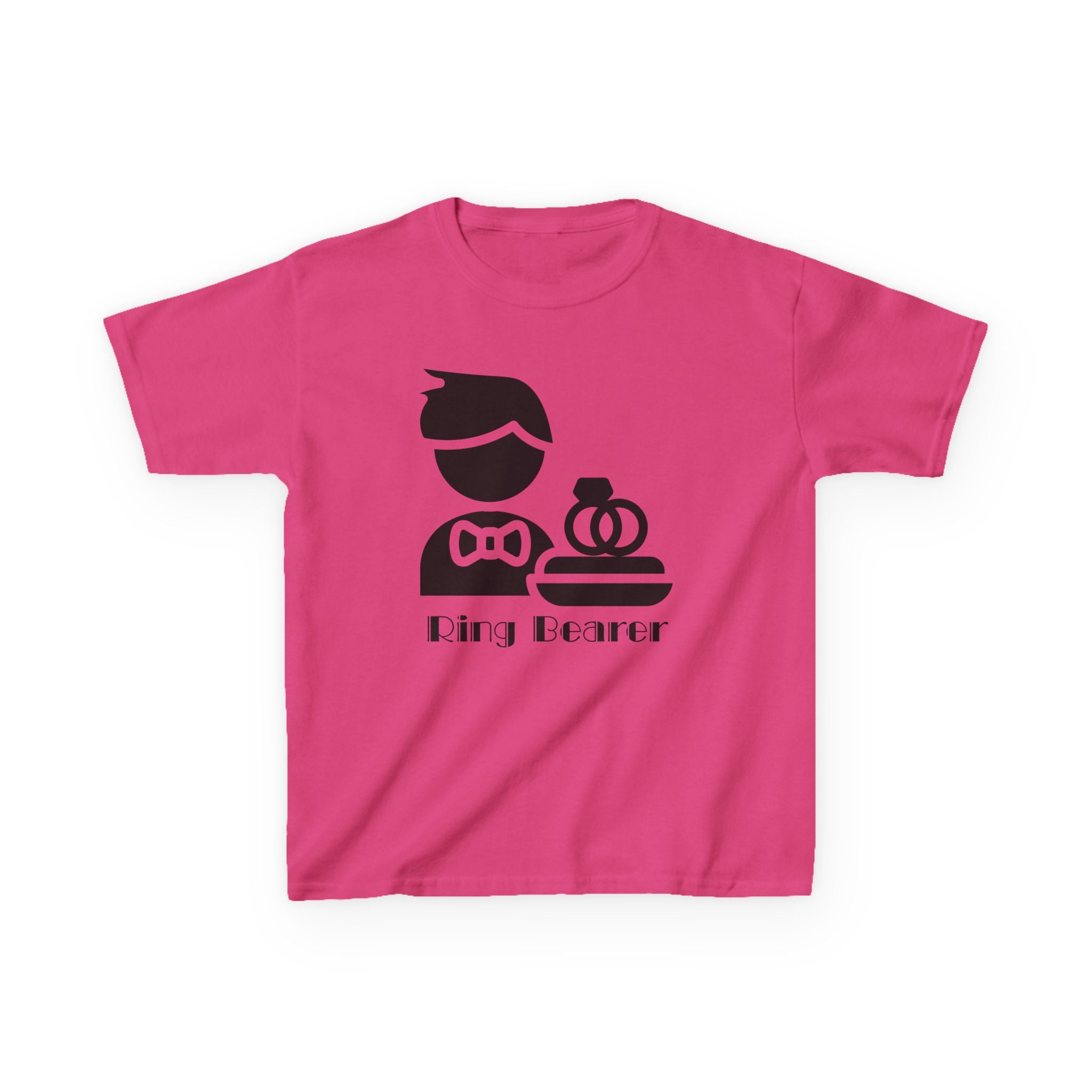Kids Ring Bearer Tee - Perfect for Weddings, Flower Girl Outfits, Cute Kid’s Apparel, Wedding Party Shirts, Kids Event T-Shirt