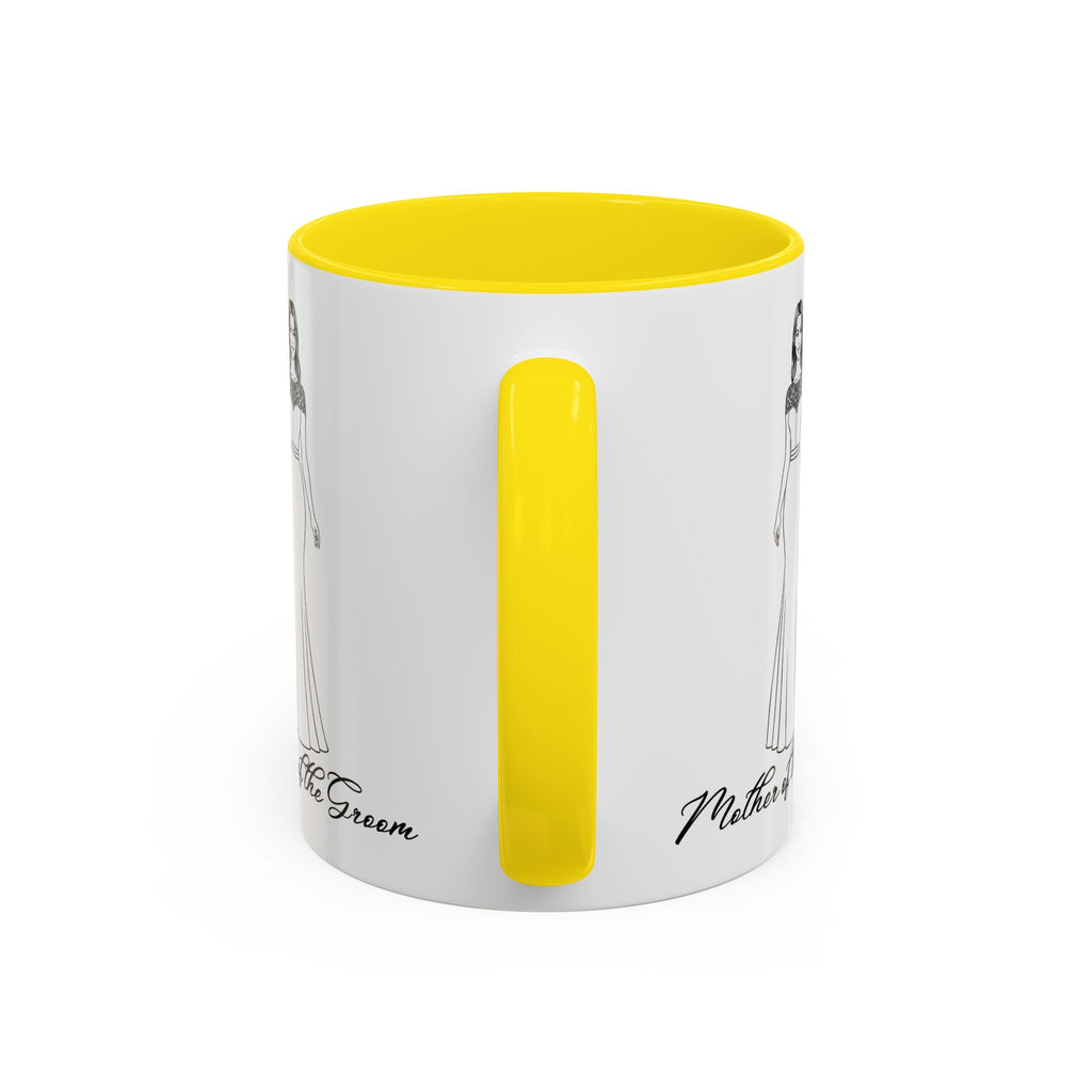 Mother of the Groom Mug-Accent Coffee Mug (11, 15oz)