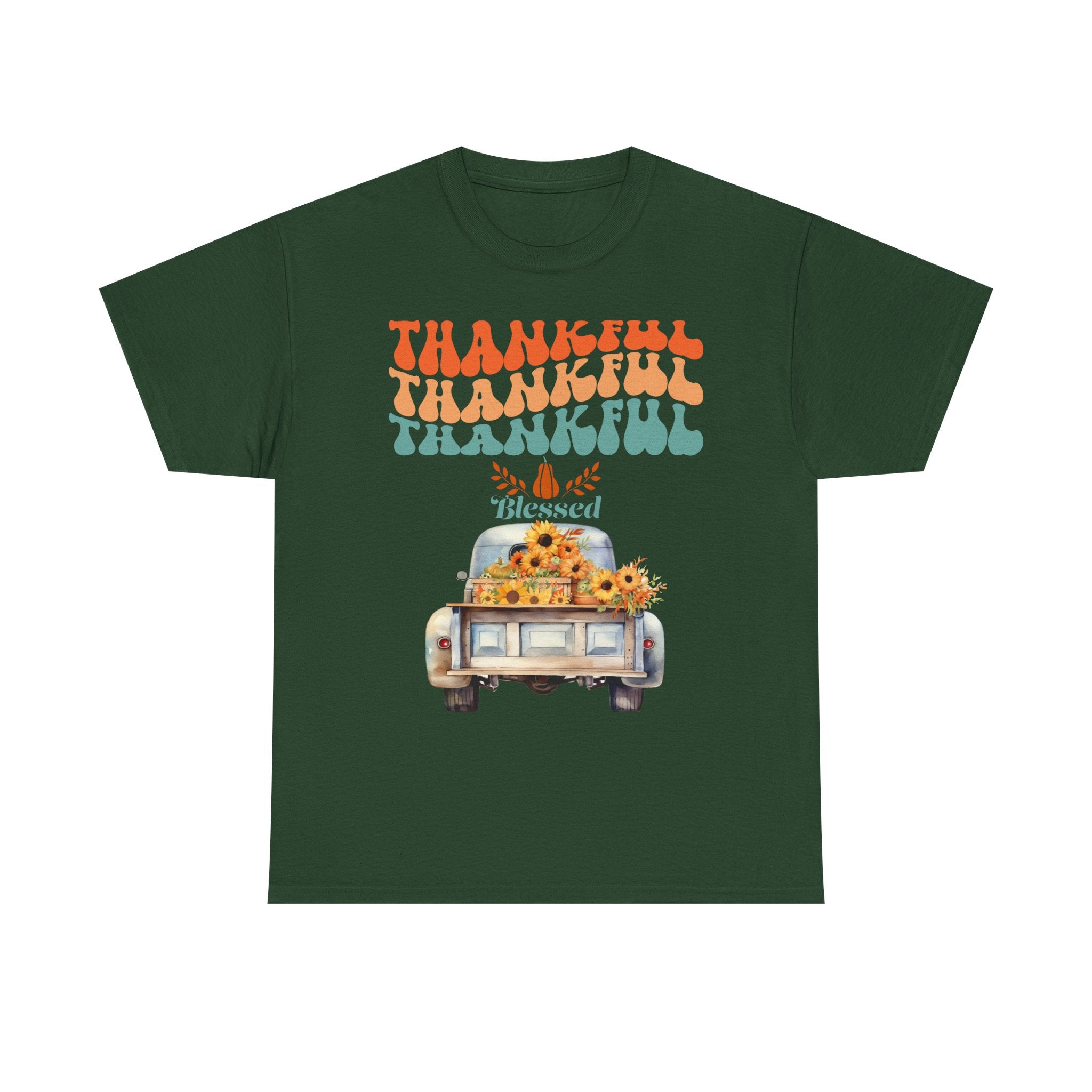 Thankful Vibes Unisex Tee - Perfect for Thanksgiving, Gratitude, Casual Wear, Gifts, Summer Days
