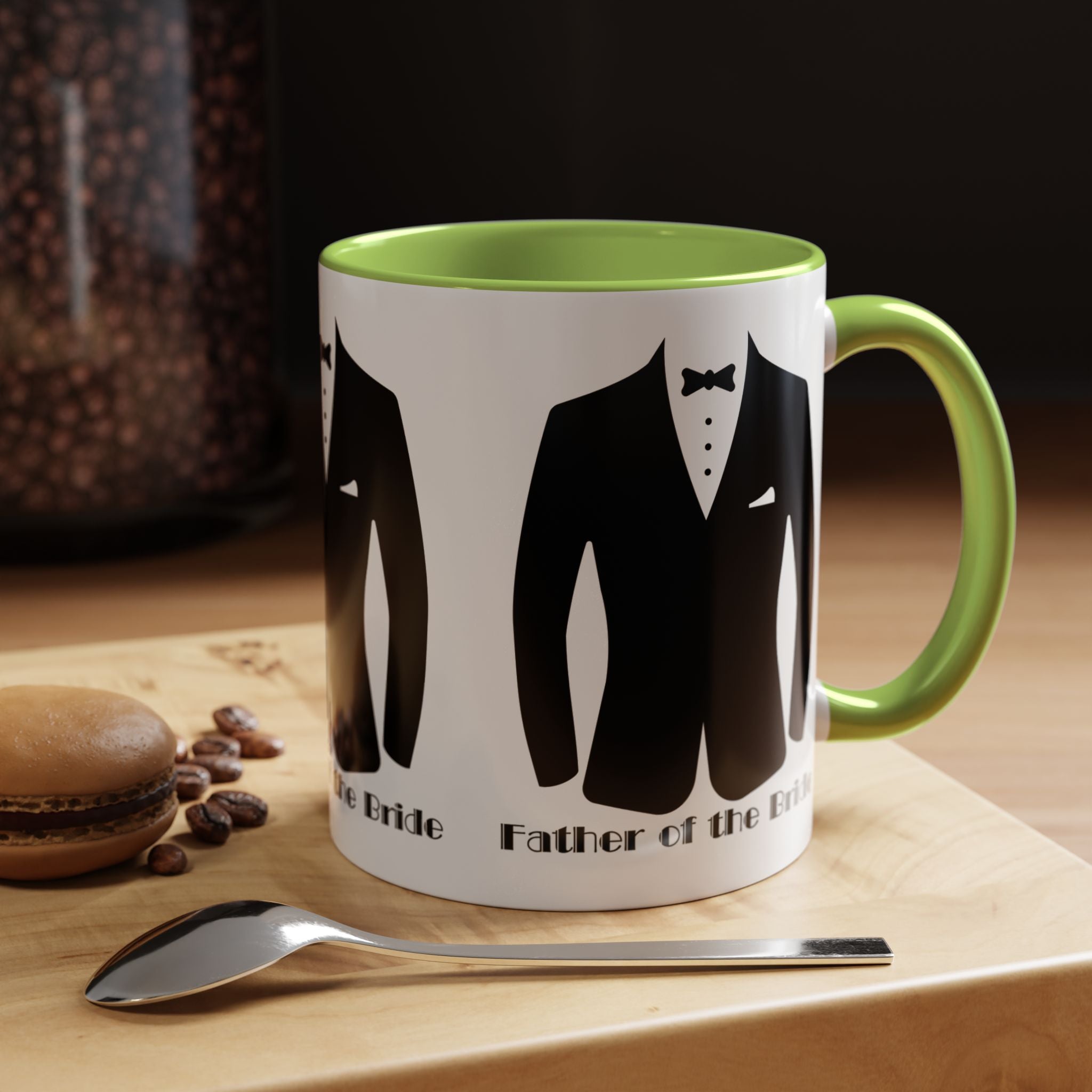 Father of the Bride Mug  11, 15oz| Wedding Day Gift | Elegant Keepsake for Dad