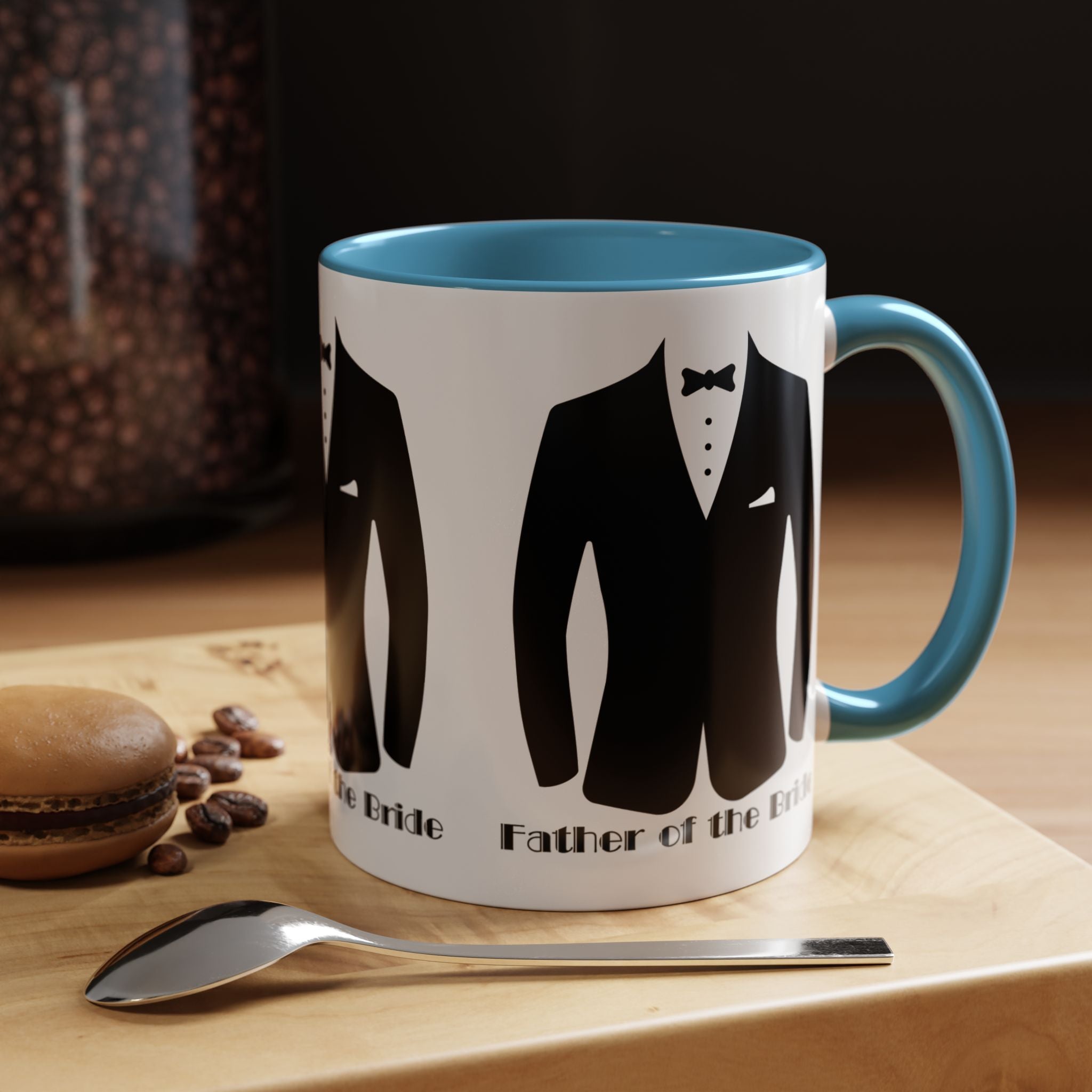 Father of the Bride Mug  11, 15oz| Wedding Day Gift | Elegant Keepsake for Dad
