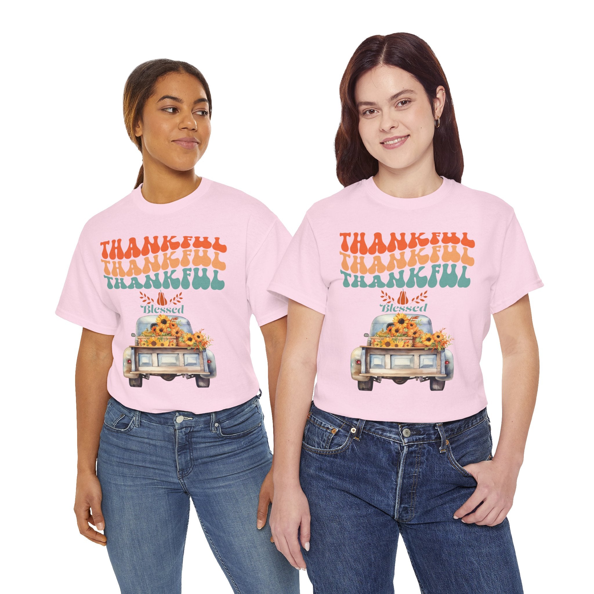 Thankful Vibes Unisex Tee - Perfect for Thanksgiving, Gratitude, Casual Wear, Gifts, Summer Days