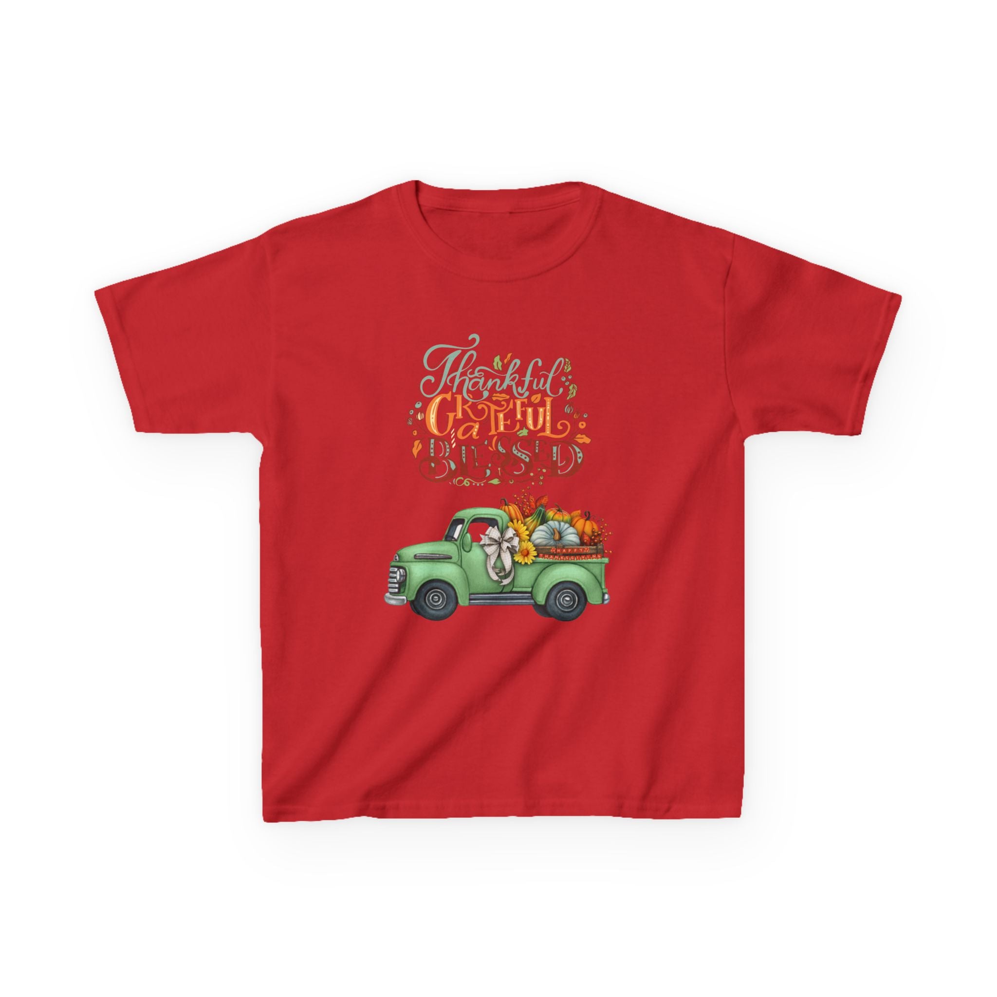 Blessed Fall Kids Tee, Adorable Autumn Shirt, Cute Harvest T-Shirt, Thanksgiving Gift for Kids, Comfy Cotton Youth Apparel