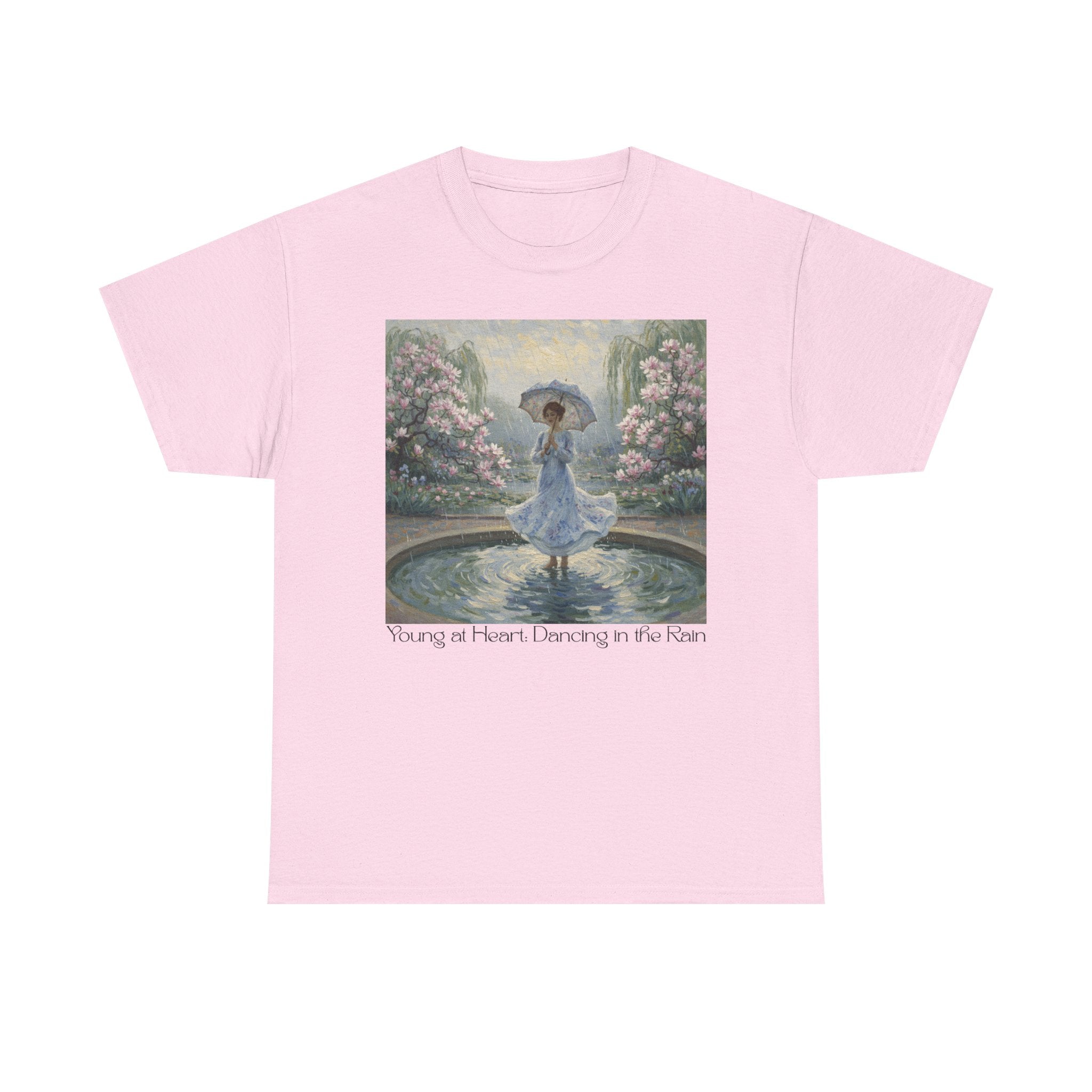 Elegant Floral Dance Unisex Tee, Casual Wear, Art Lover Gift, Spring Fashion, Unique Graphic Shirt