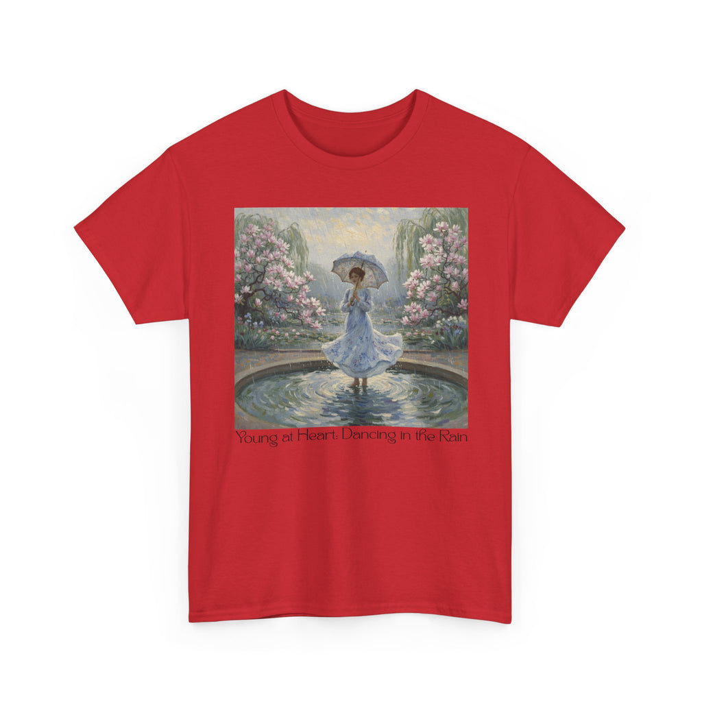 Elegant Floral Dance Unisex Tee, Casual Wear, Art Lover Gift, Spring Fashion, Unique Graphic Shirt