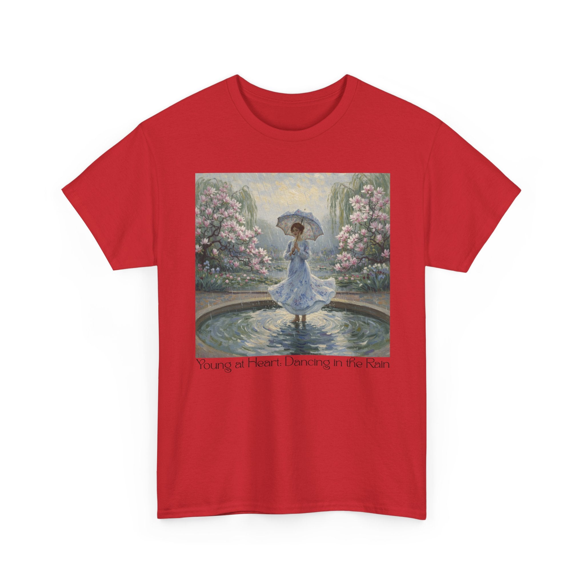 Elegant Floral Dance Unisex Tee, Casual Wear, Art Lover Gift, Spring Fashion, Unique Graphic Shirt