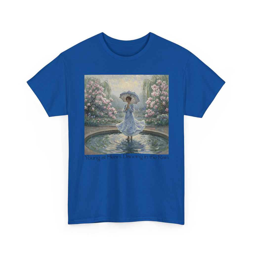 Elegant Floral Dance Unisex Tee, Casual Wear, Art Lover Gift, Spring Fashion, Unique Graphic Shirt