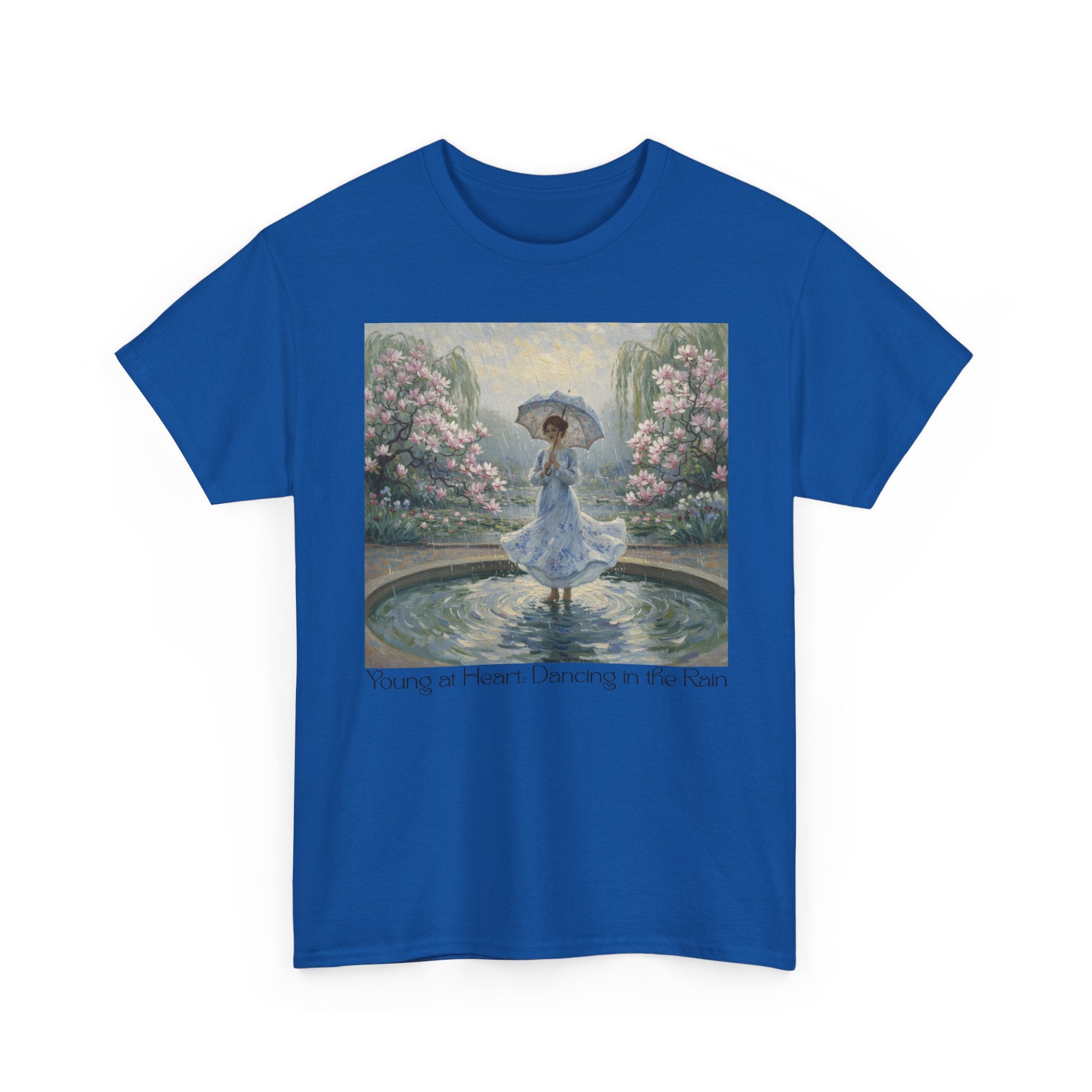 Elegant Floral Dance Unisex Tee, Casual Wear, Art Lover Gift, Spring Fashion, Unique Graphic Shirt