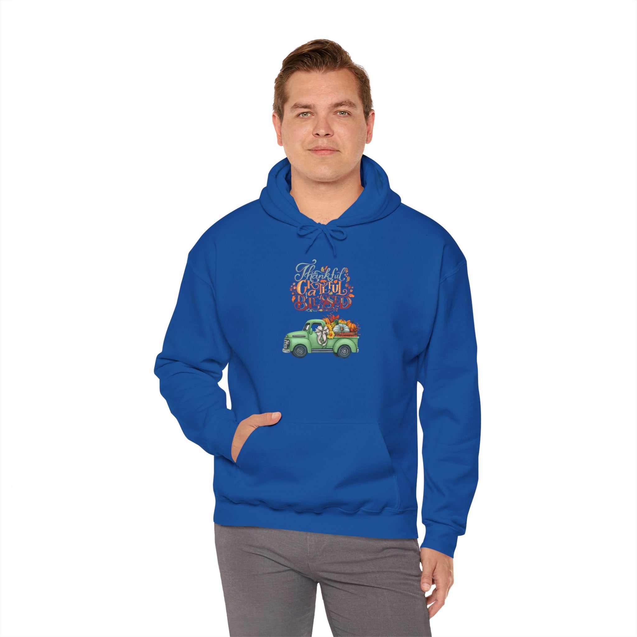 Festive Truck Sweatshirt - Cozy Holiday Hoodie, Winter Gift, Christmas Apparel, Unisex Clothing, Seasonal Fashion