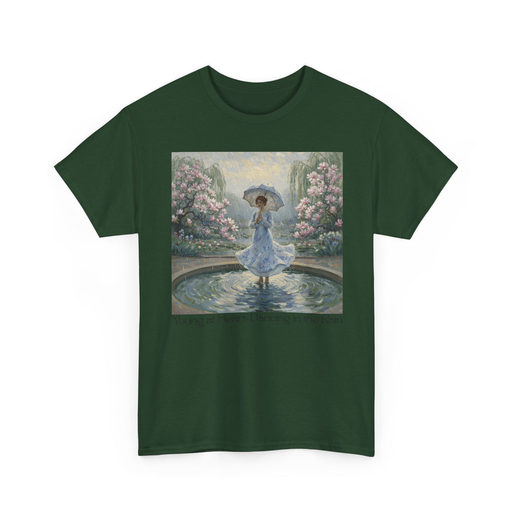Elegant Floral Dance Unisex Tee, Casual Wear, Art Lover Gift, Spring Fashion, Unique Graphic Shirt