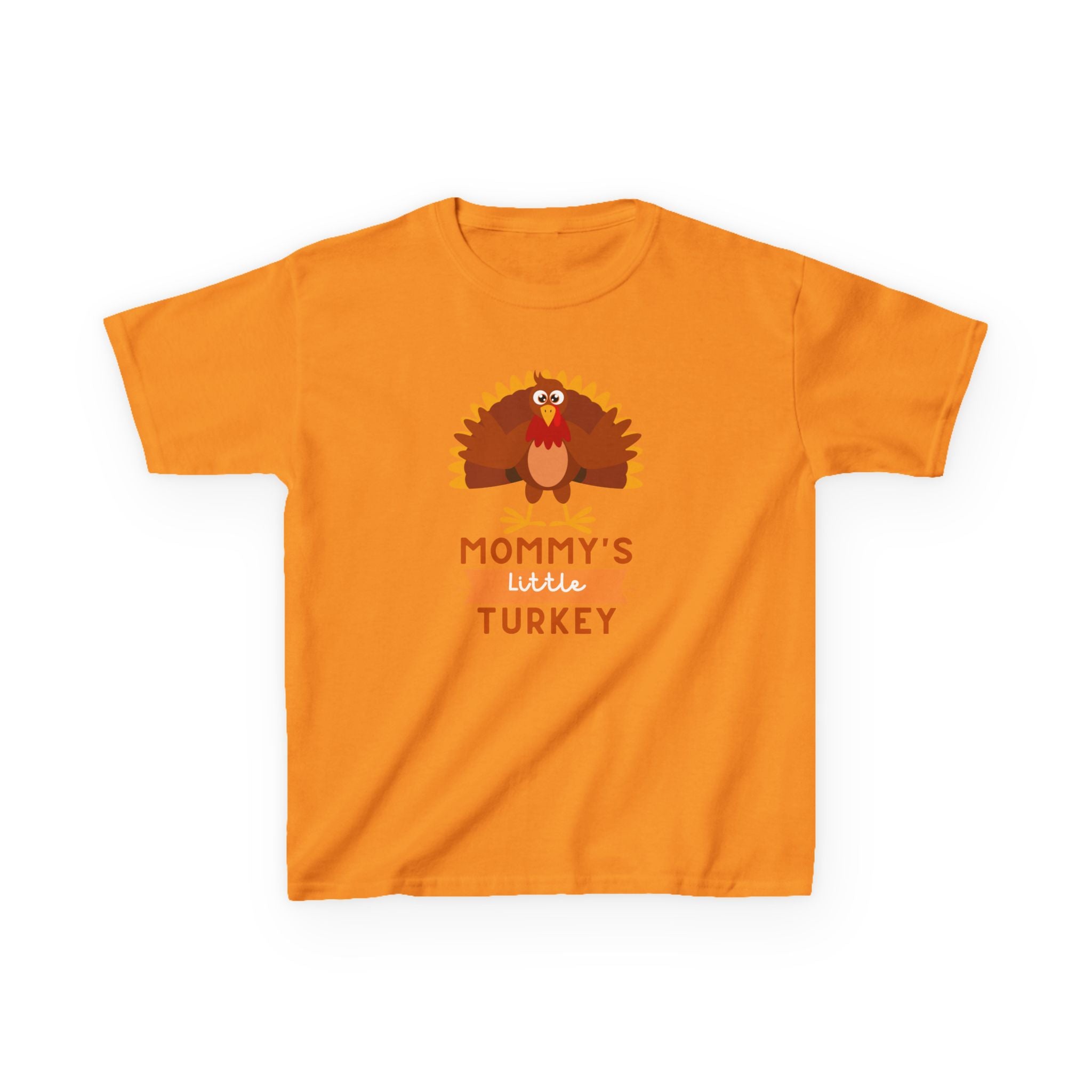 Mommy's Little Turkey Kids Tee - Thanksgiving Gift, Holiday Apparel, Cute Kids Clothing, Family Gathering, Kid's Casual Wear