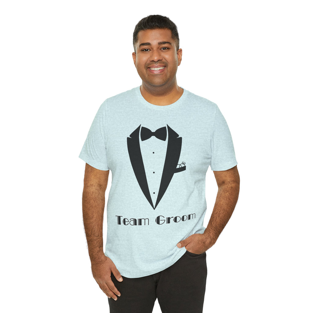 Team Groom Wedding T-Shirt, Perfect for Groomsmen, Bachelor Party, Wedding Events, Groom Attire, Engagement Celebration