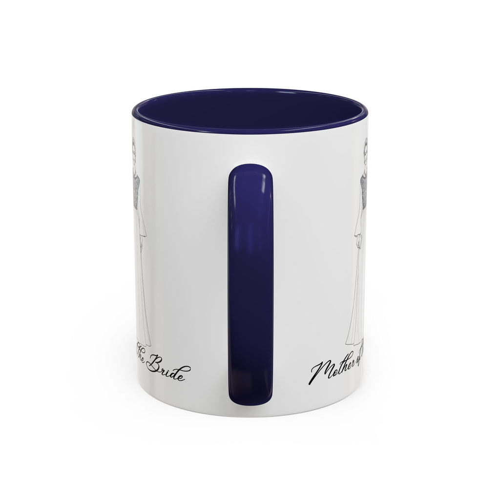Mother of the Bride -Accent Coffee Mug (11, 15oz)