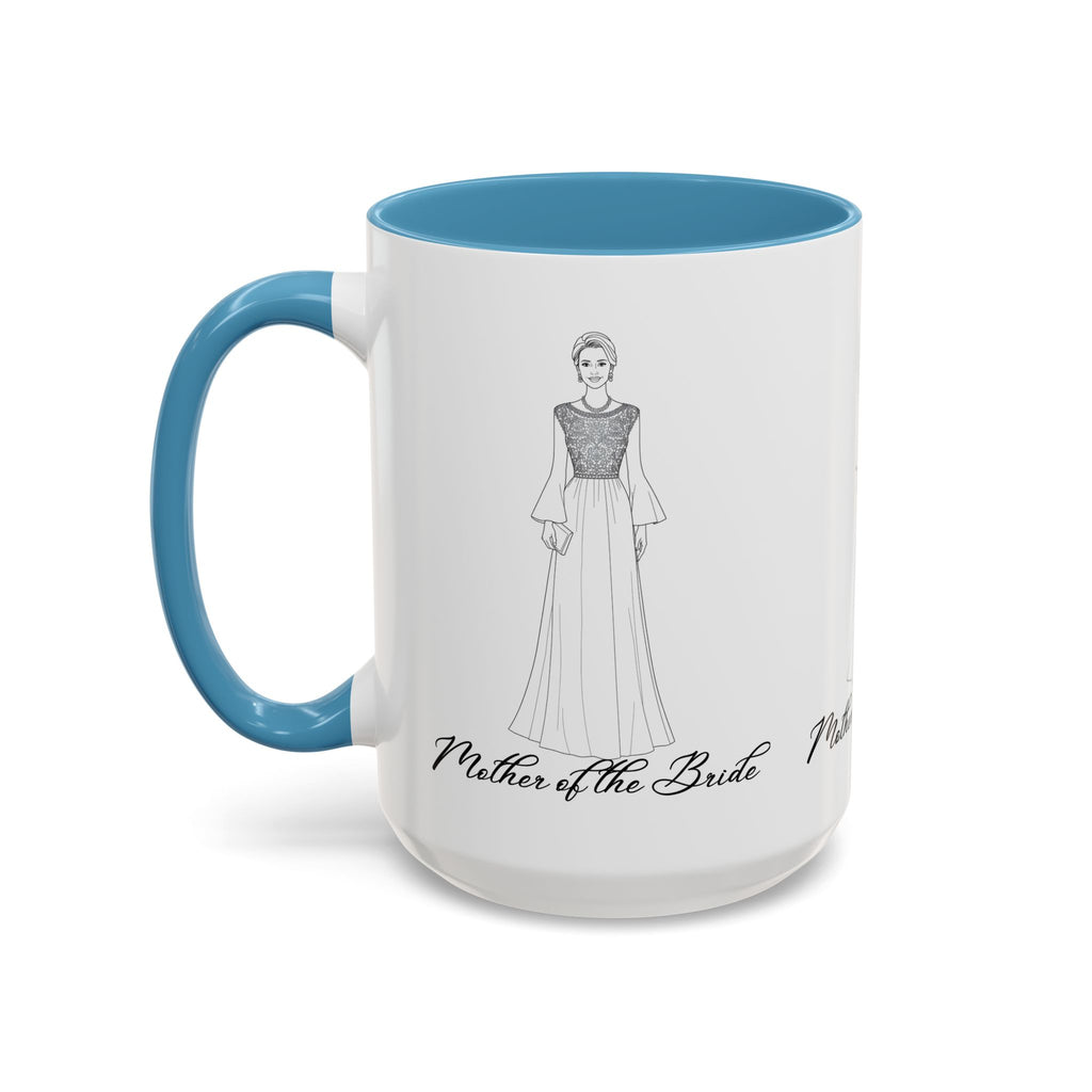 Mother of the Bride -Accent Coffee Mug (11, 15oz)