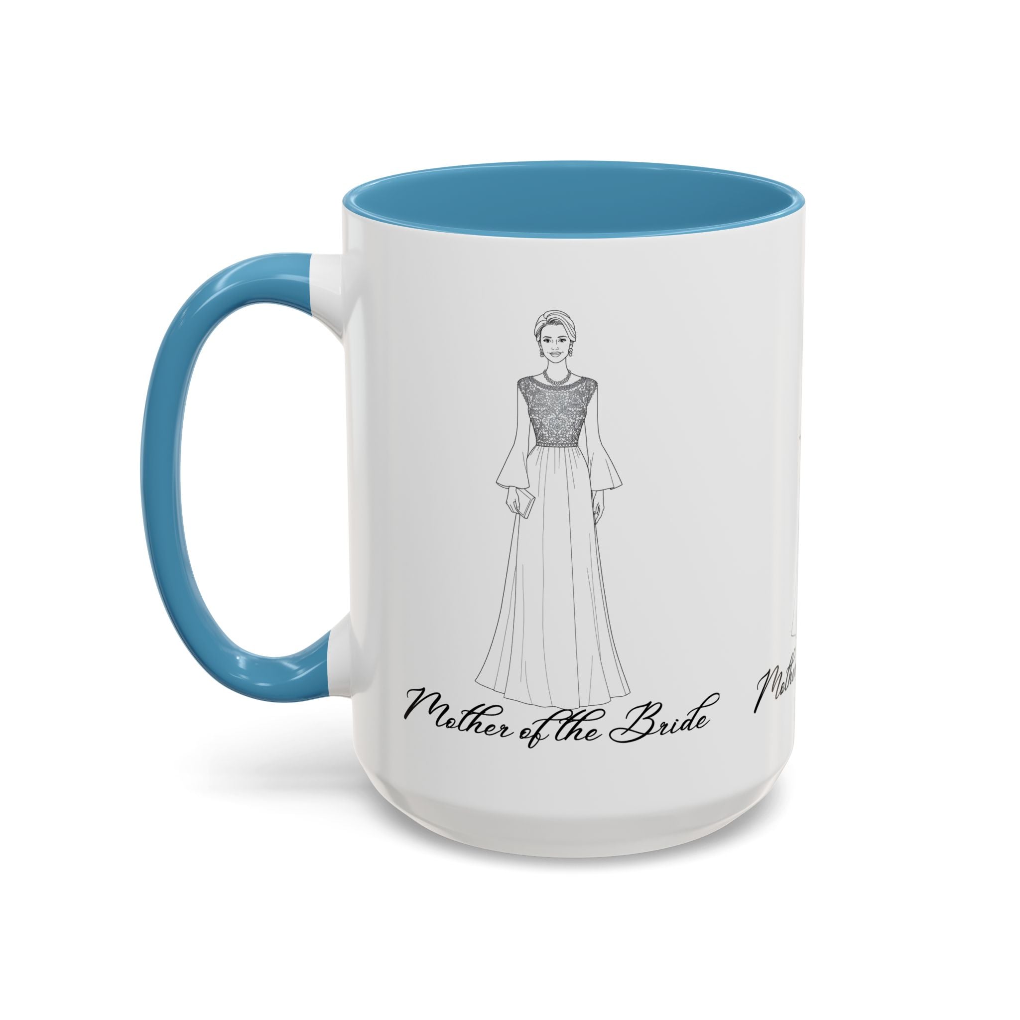 Mother of the Bride -Accent Coffee Mug (11, 15oz)