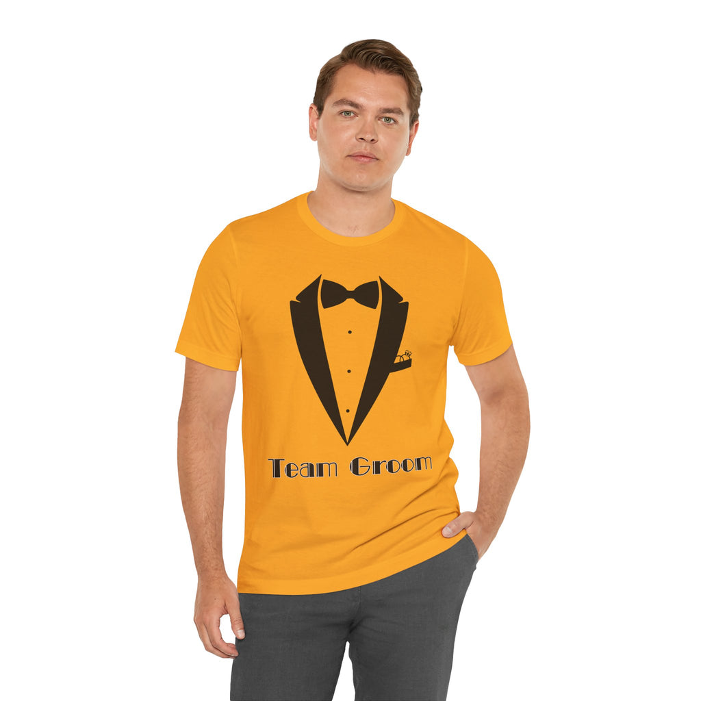 Team Groom Wedding T-Shirt, Perfect for Groomsmen, Bachelor Party, Wedding Events, Groom Attire, Engagement Celebration