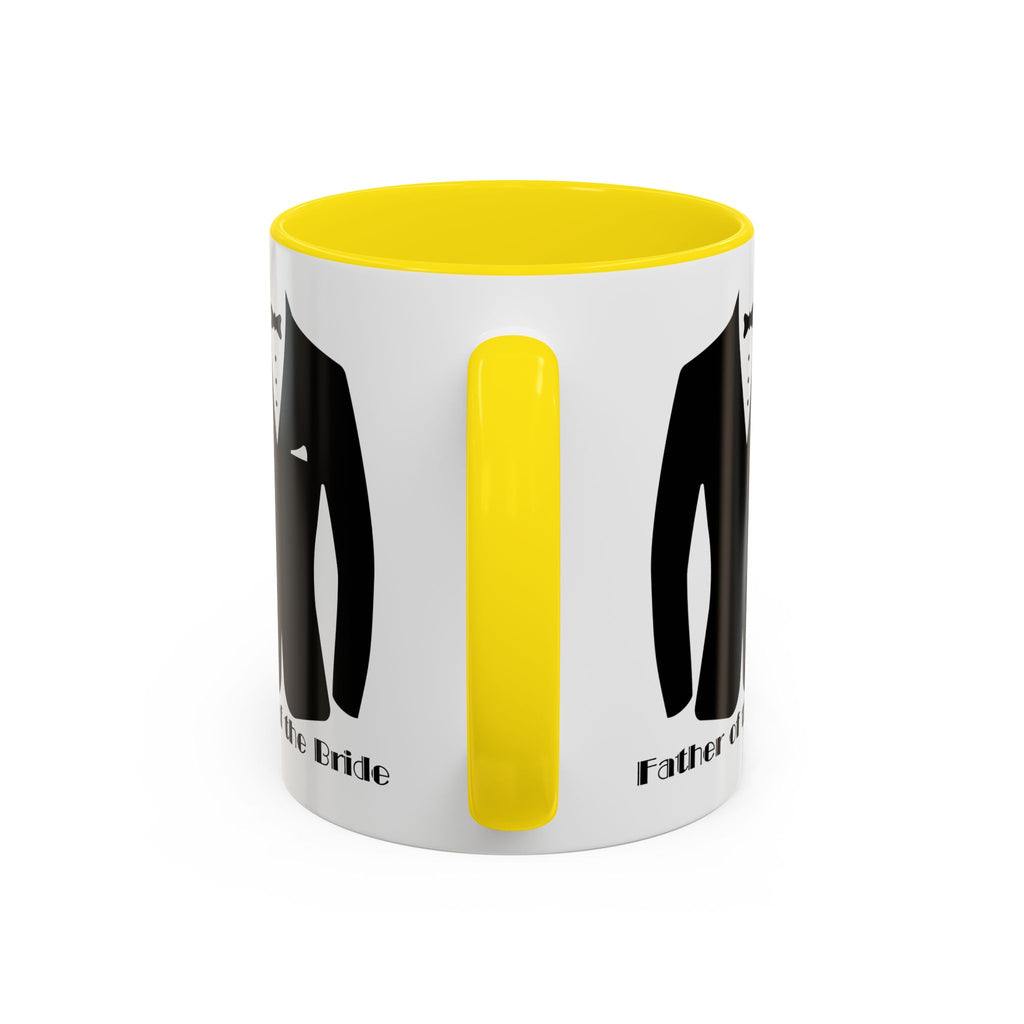 Father of the Bride Mug  11, 15oz| Wedding Day Gift | Elegant Keepsake for Dad