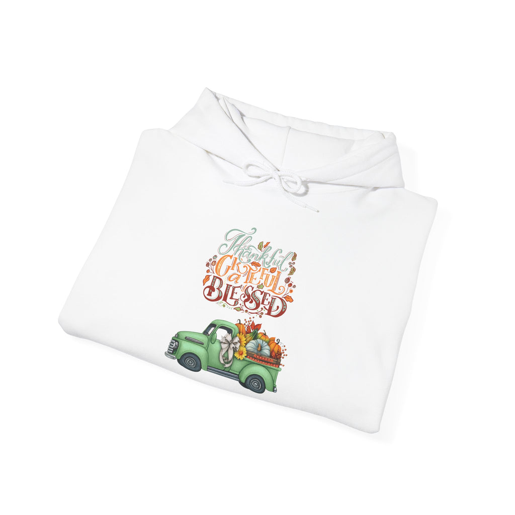 Festive Truck Sweatshirt - Cozy Holiday Hoodie, Winter Gift, Christmas Apparel, Unisex Clothing, Seasonal Fashion