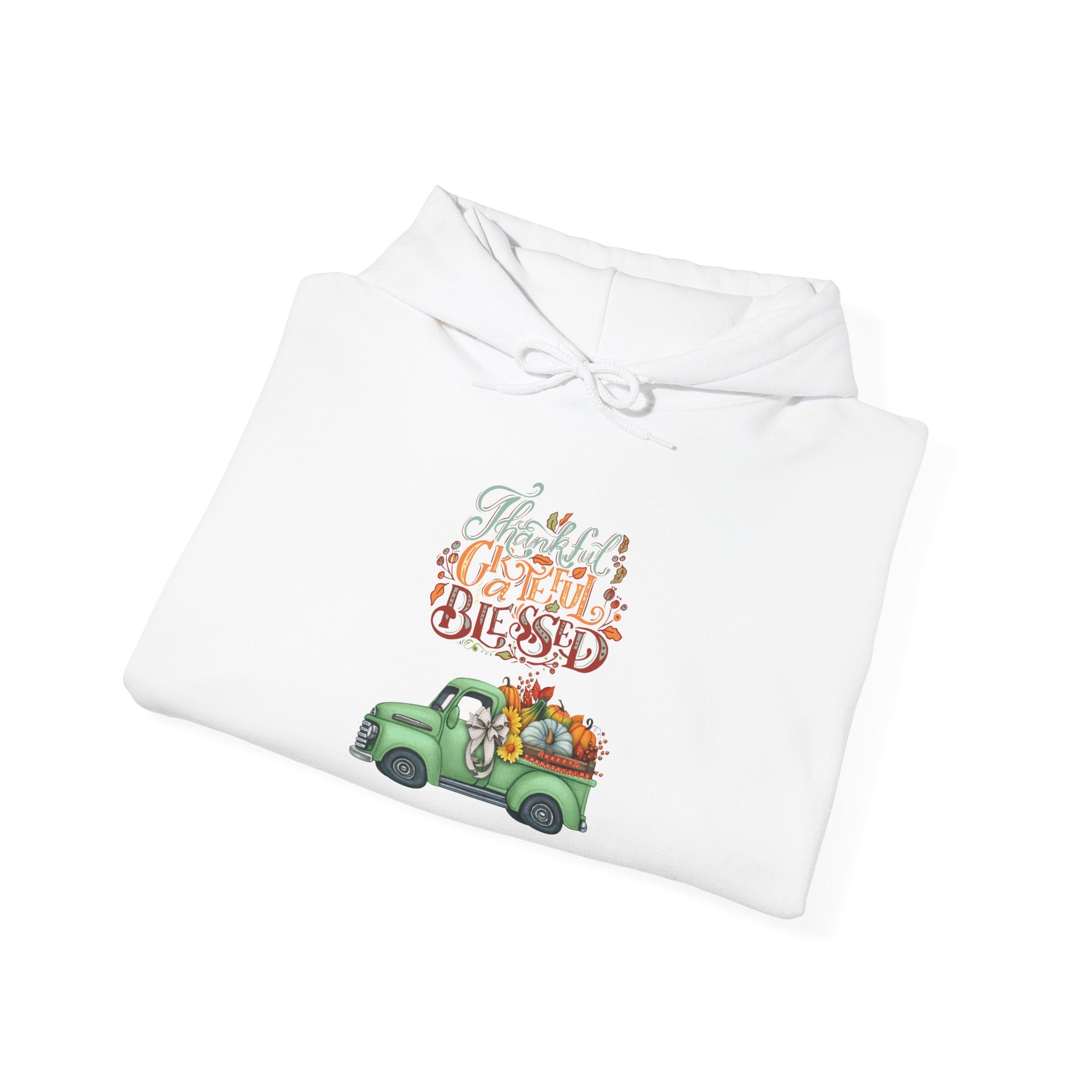Festive Truck Sweatshirt - Cozy Holiday Hoodie, Winter Gift, Christmas Apparel, Unisex Clothing, Seasonal Fashion