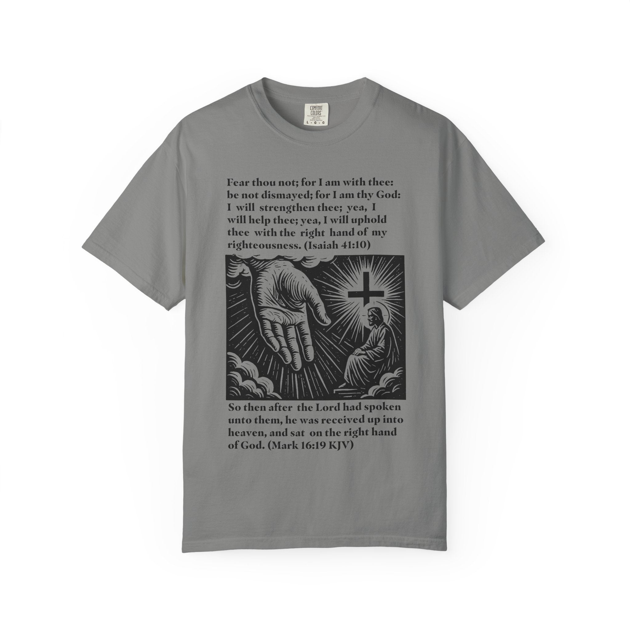 Inspirational Faith T-Shirt, Unisex Cotton Tee, Christian Gift, Spiritual Apparel, Motivational Quote Shirt, Religious Clothing
